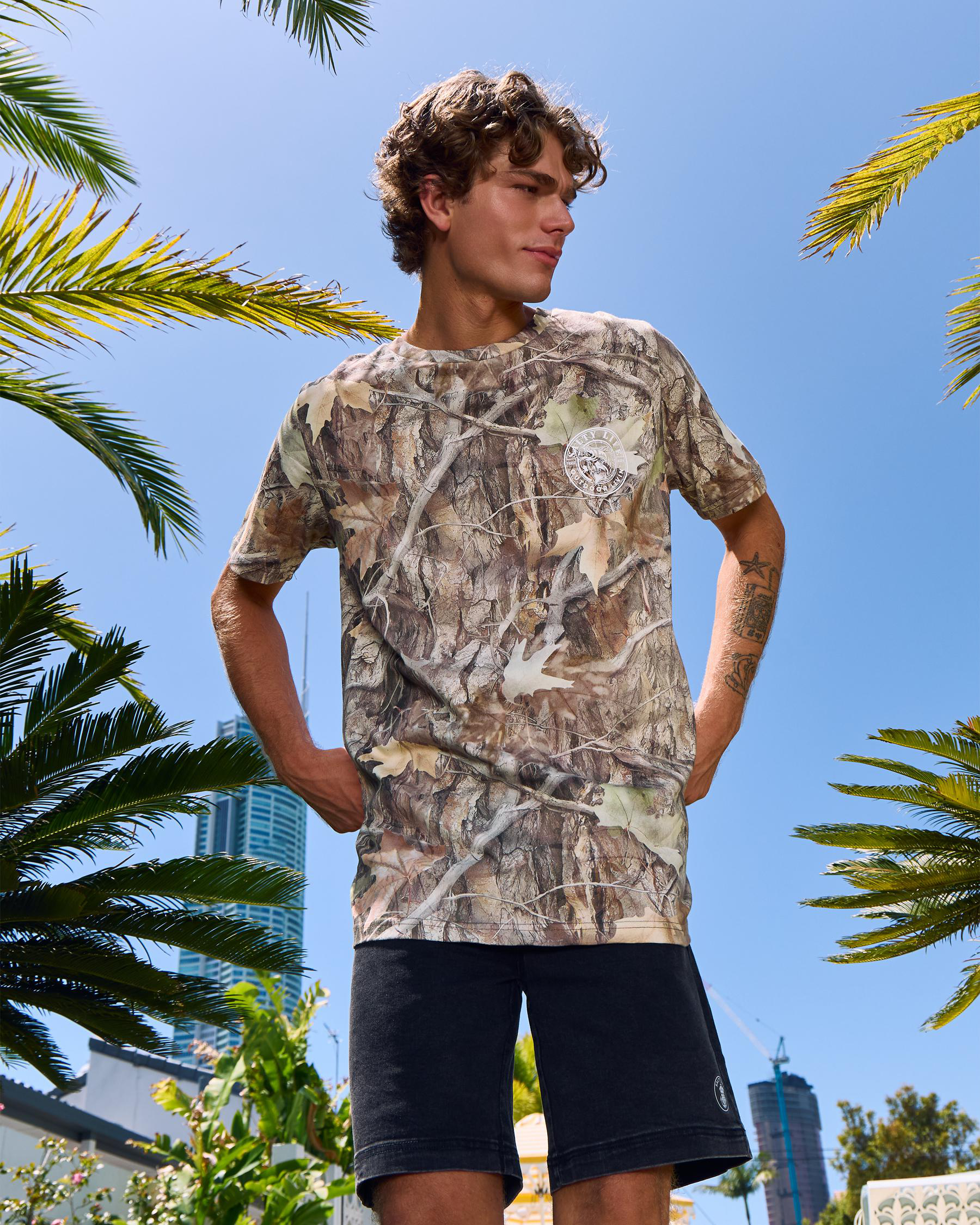 Comprise Elastic Waist Shorts