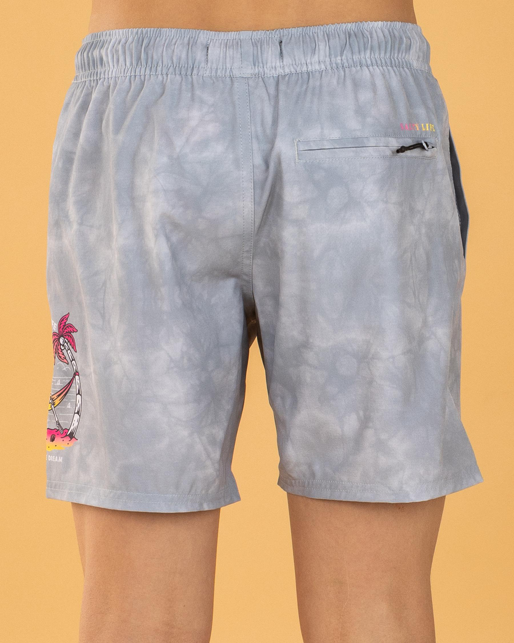 Relative Elastic Waist Shorts