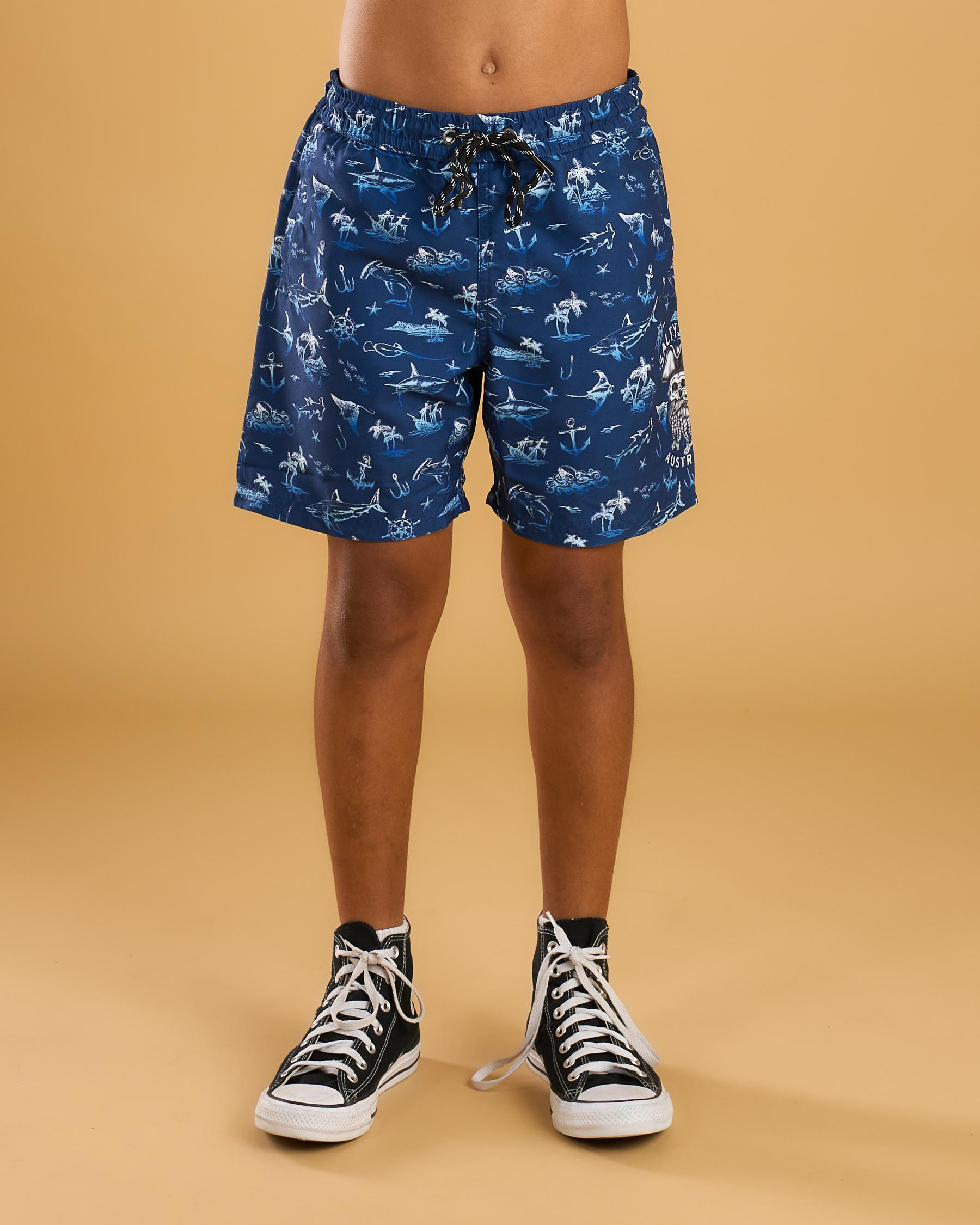 Privateer Elastic Waist Shorts