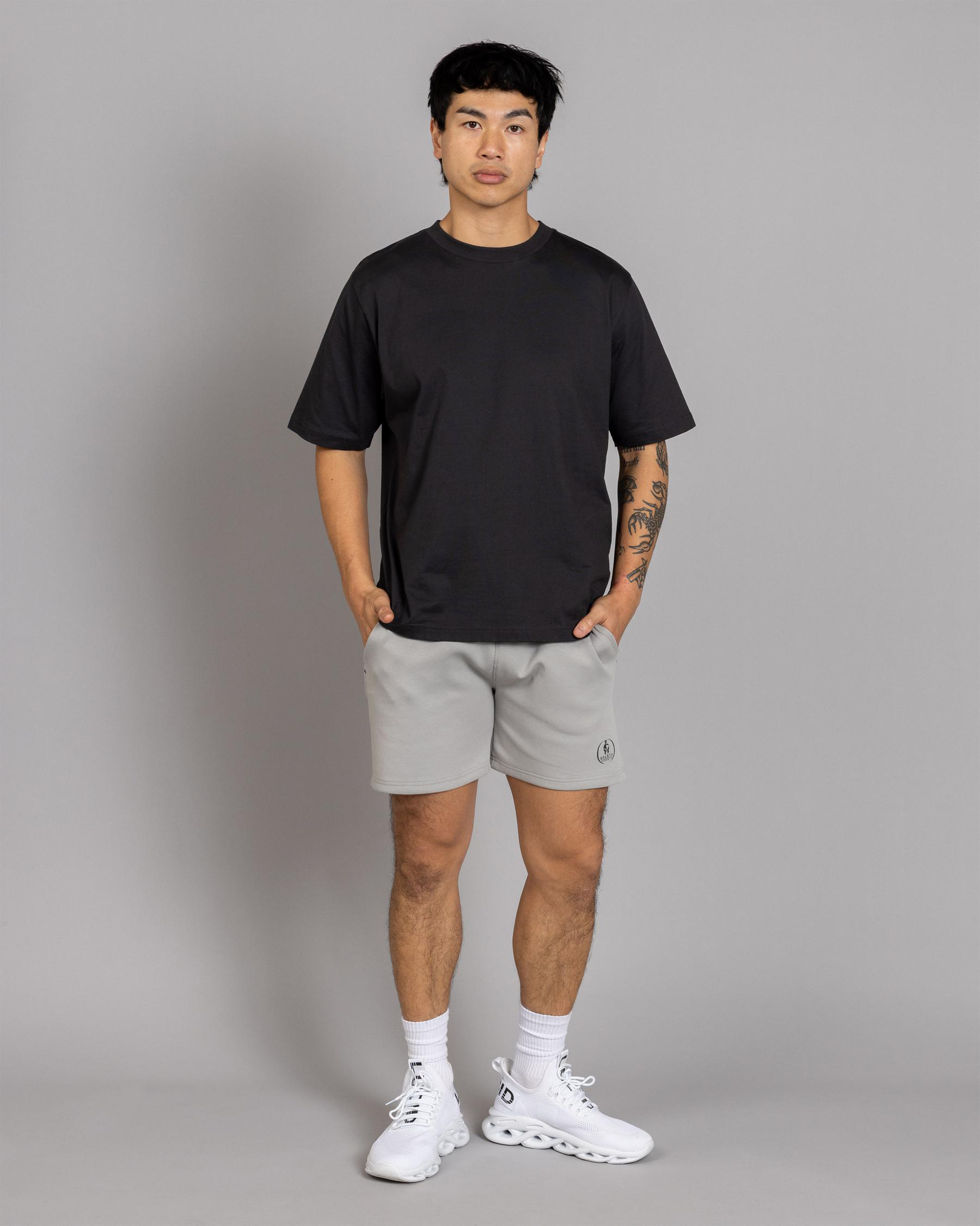 Ordain Elastic Waist Shorts