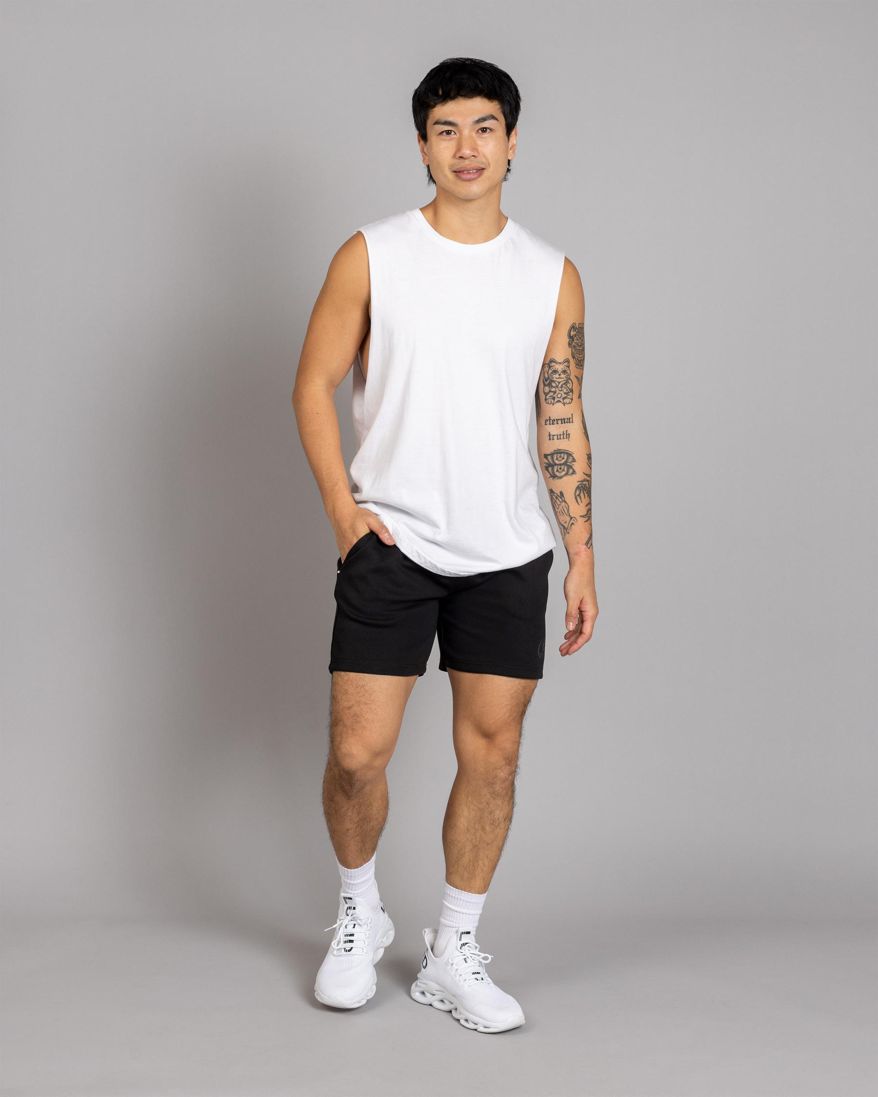 Ordain Elastic Waist Shorts