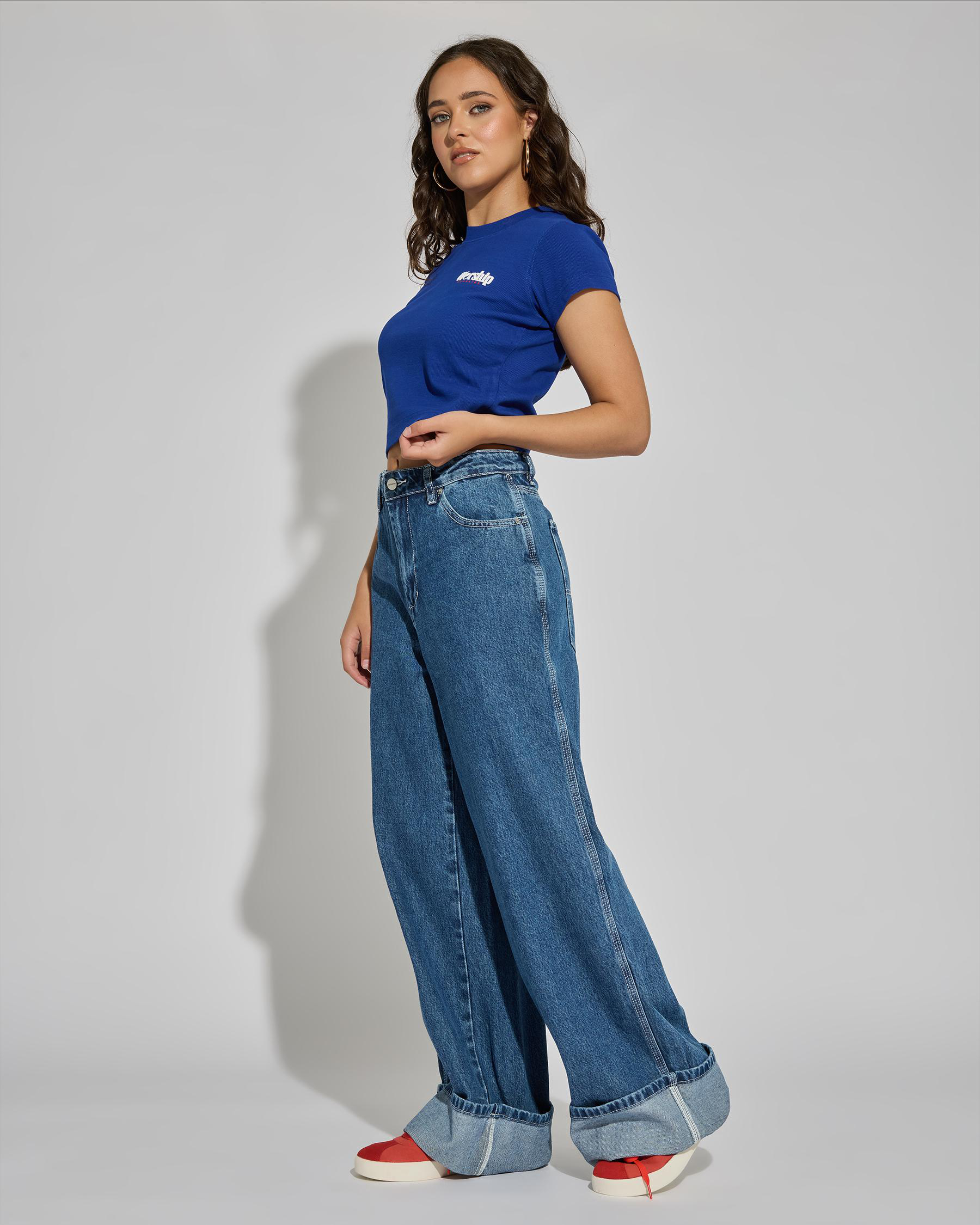 Mammoth Turn Up Jeans