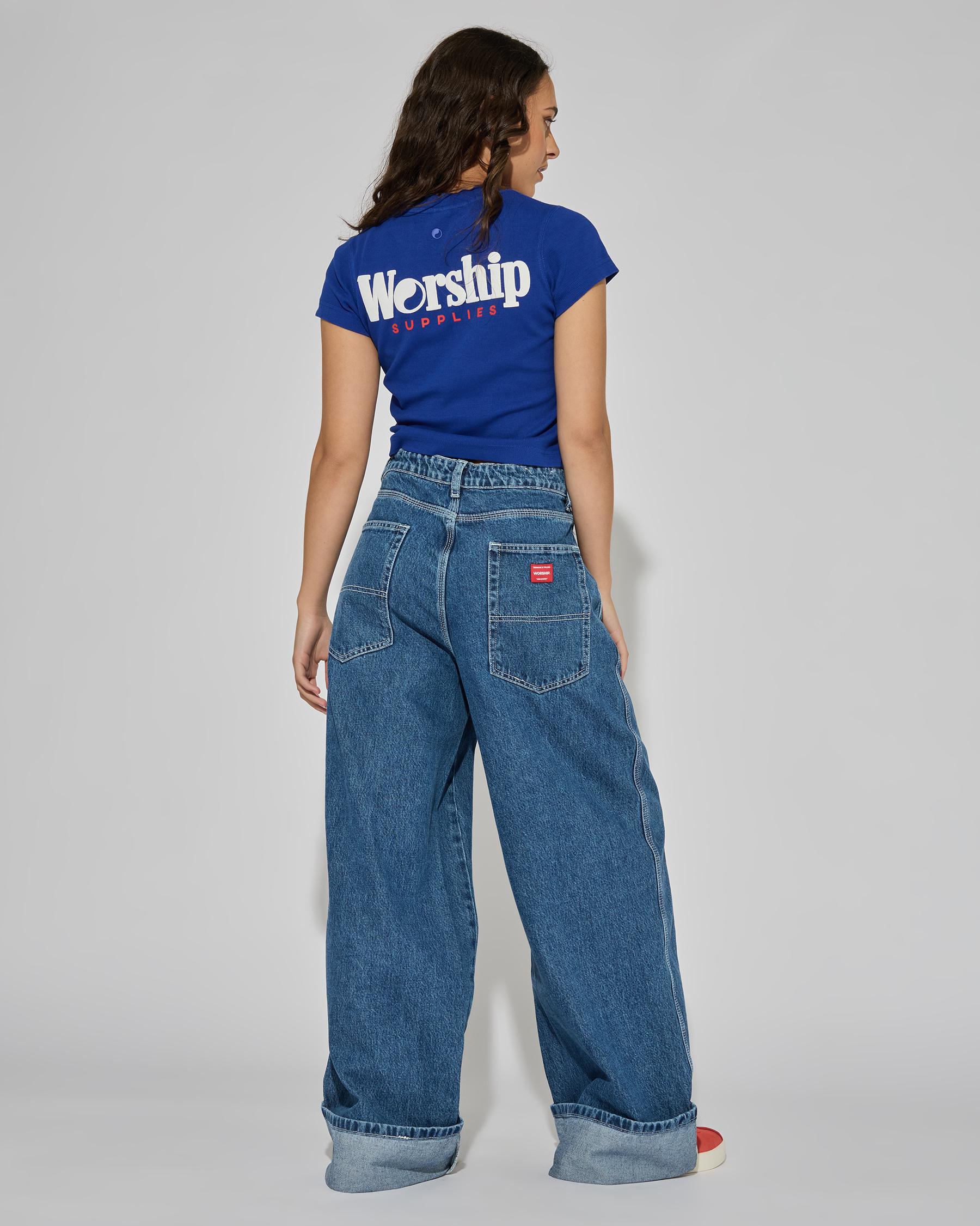 Mammoth Turn Up Jeans