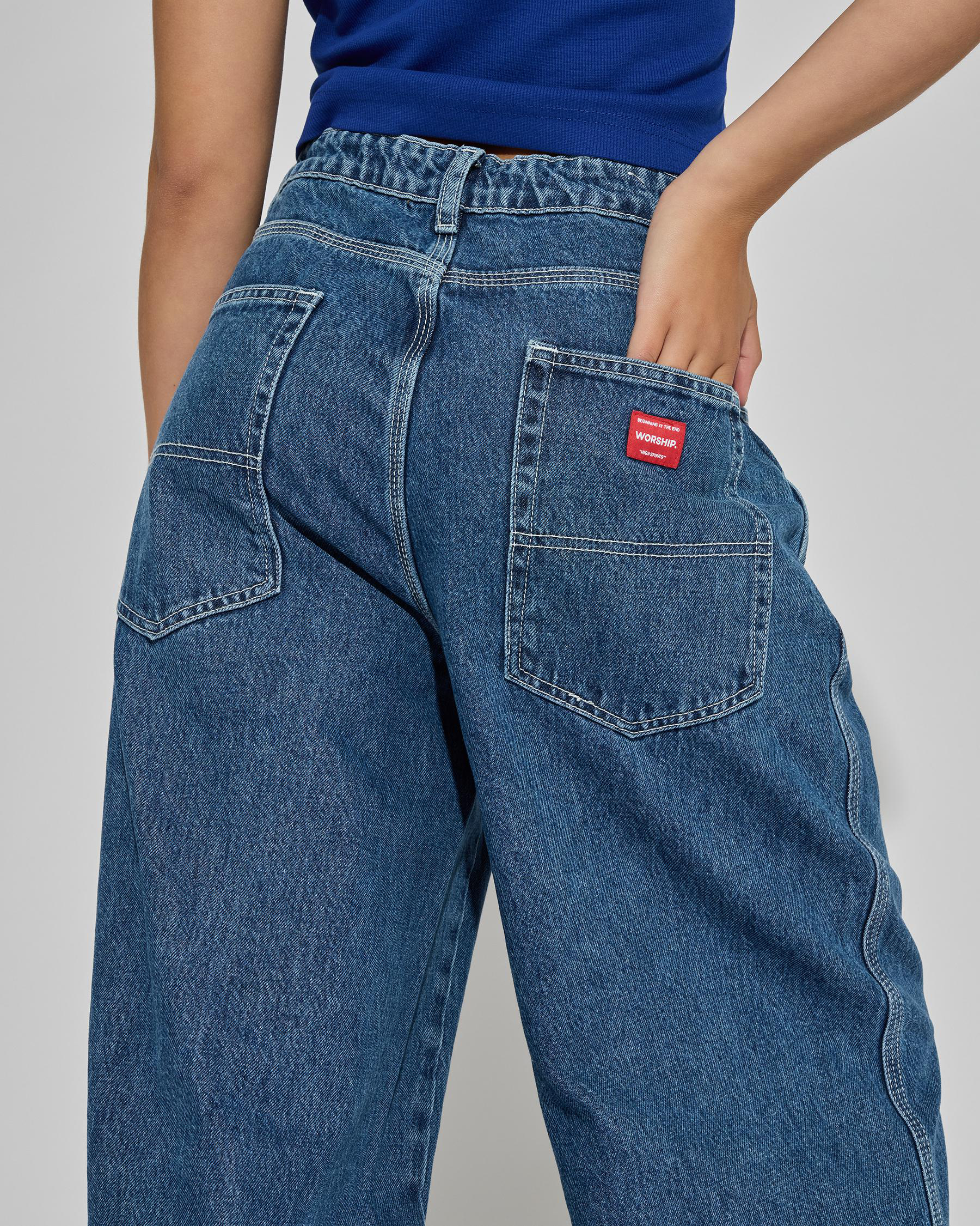 Mammoth Turn Up Jeans