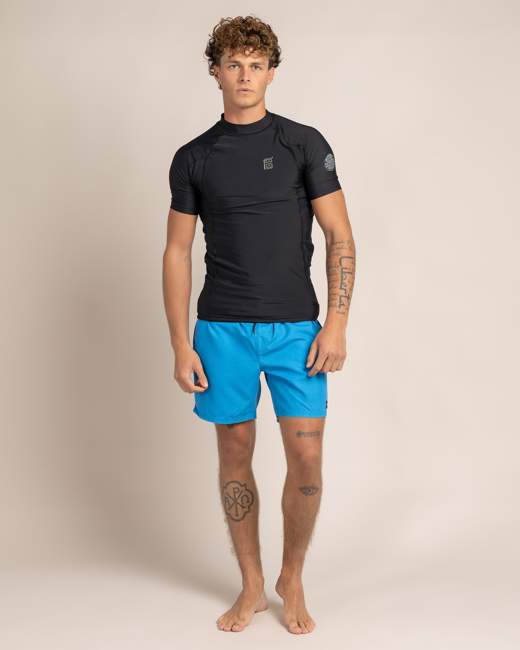 Search Performance Short Sleeve Rash Vest
