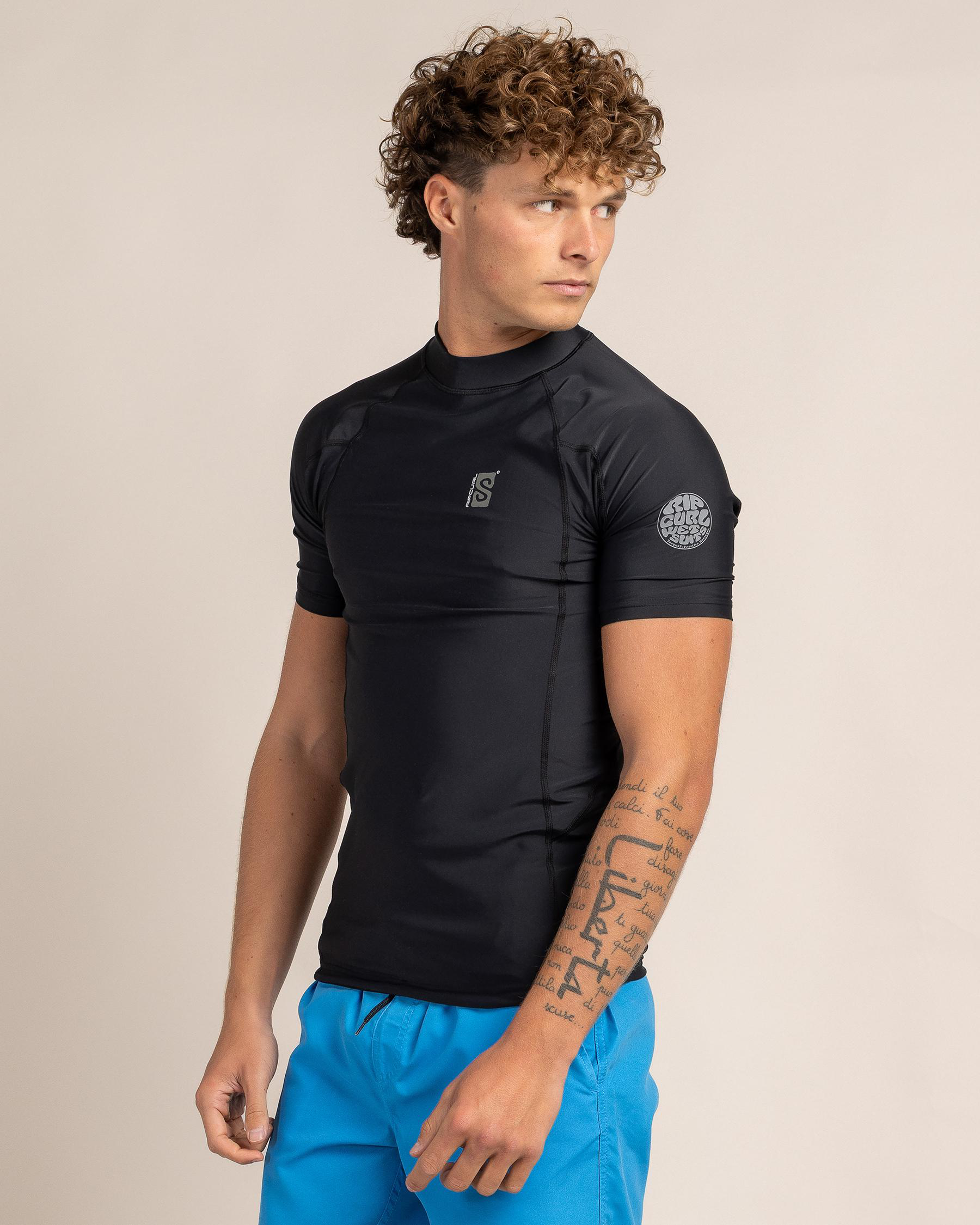 Search Performance Short Sleeve Rash Vest