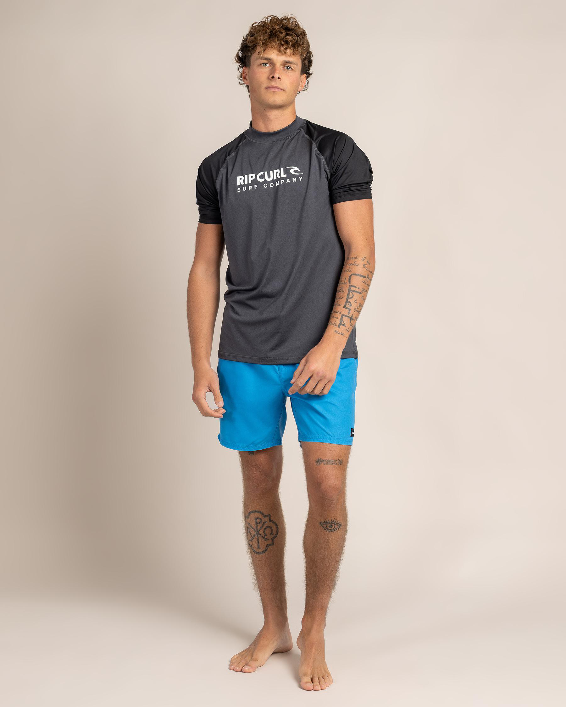 Shock Short Sleeve Rash Vest