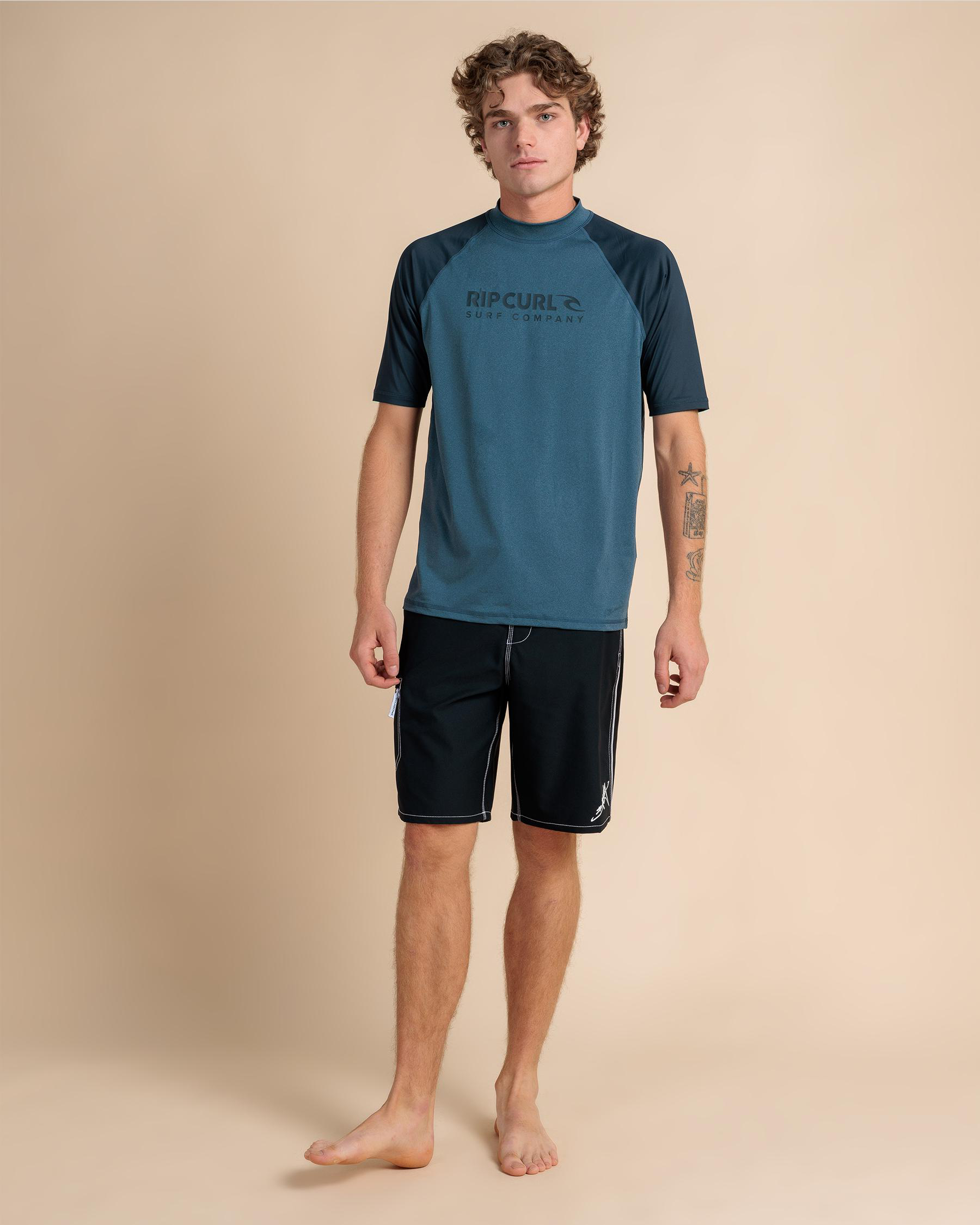 Shock Short Sleeve Rash Vest