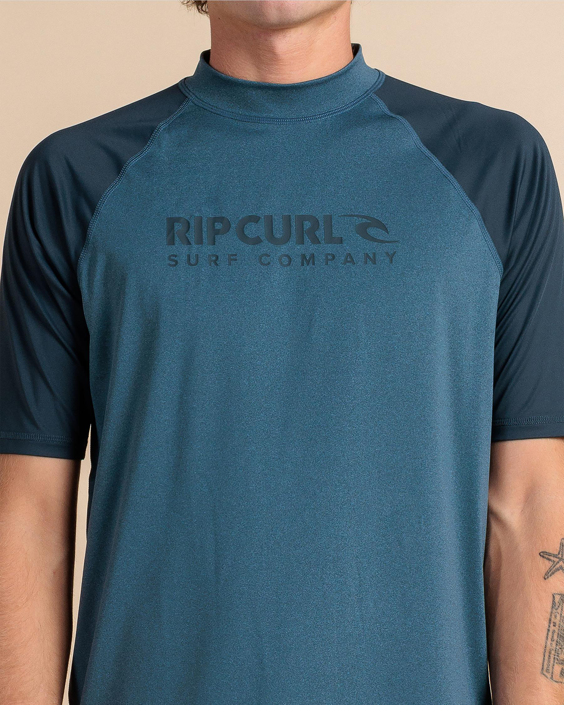 Shock Short Sleeve Rash Vest