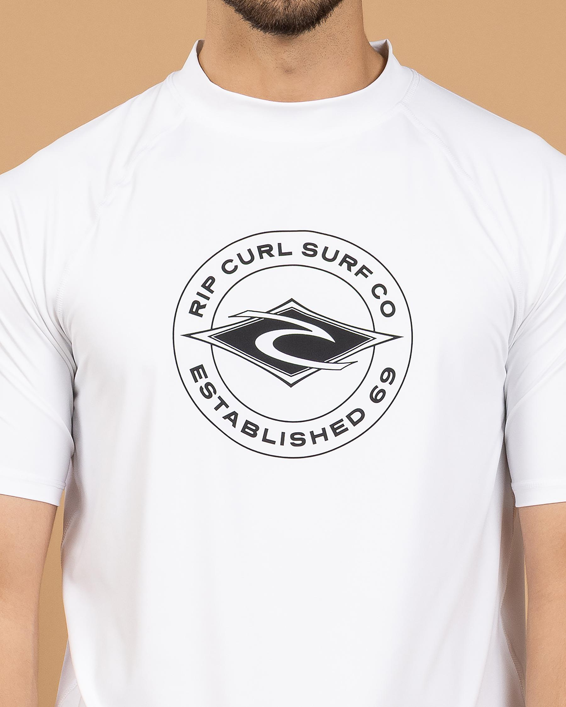 Stapler Short Sleeve Rash Vest