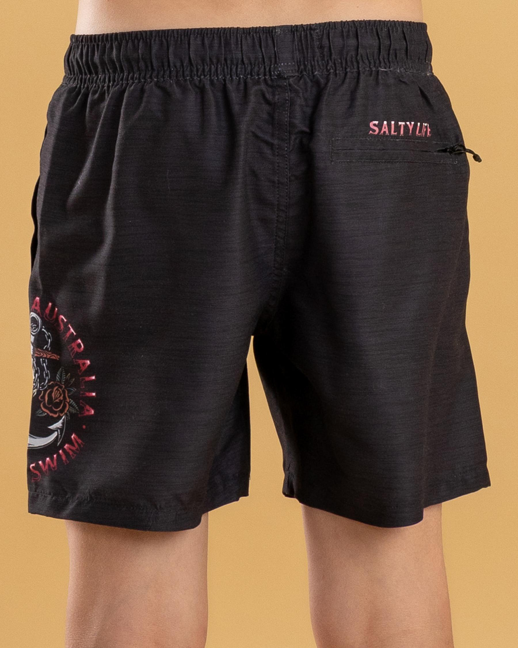 Sink Or Swim Elastic Waist Shorts