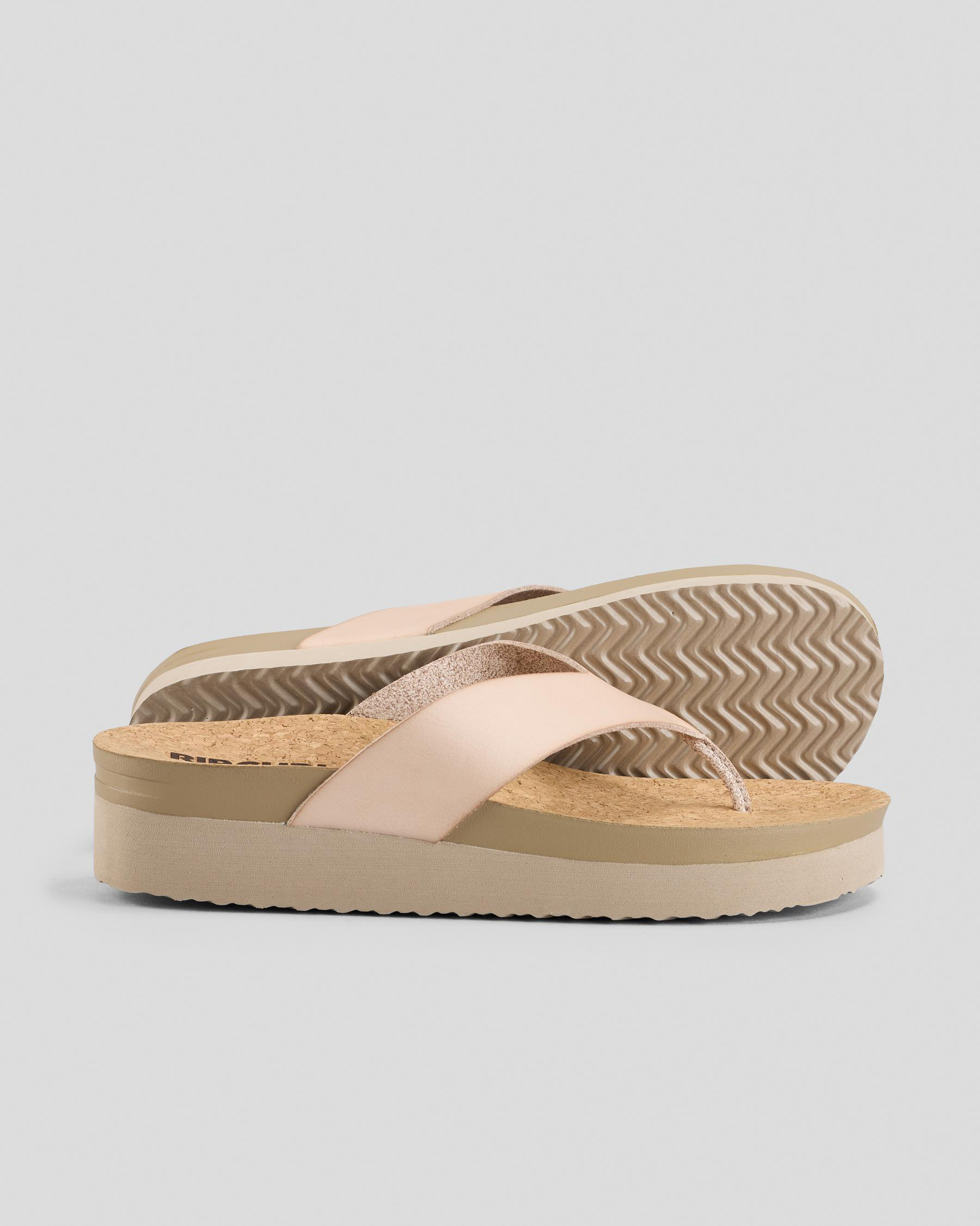 Sandy Bloom Open Toe Slide Sandals