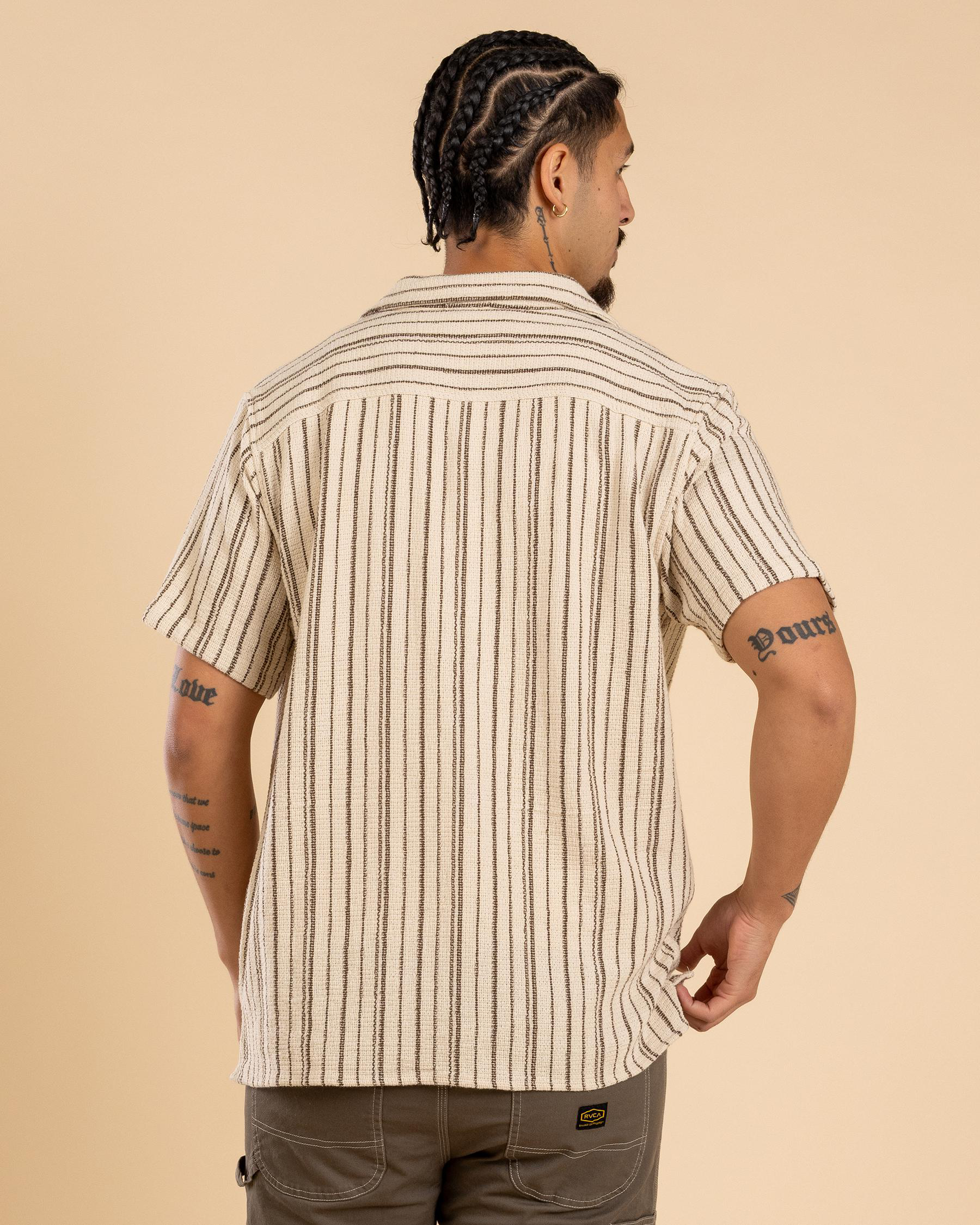 Vacancy Stripe Short Sleeve Shirt