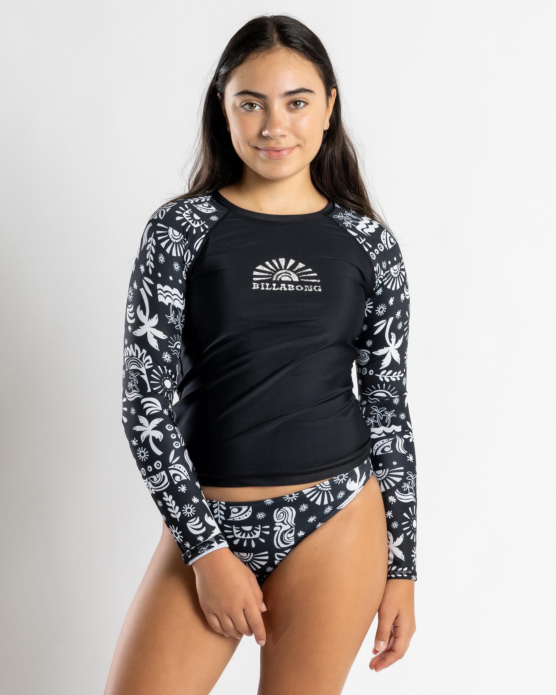 Paradise Stamp Rash Vest Set