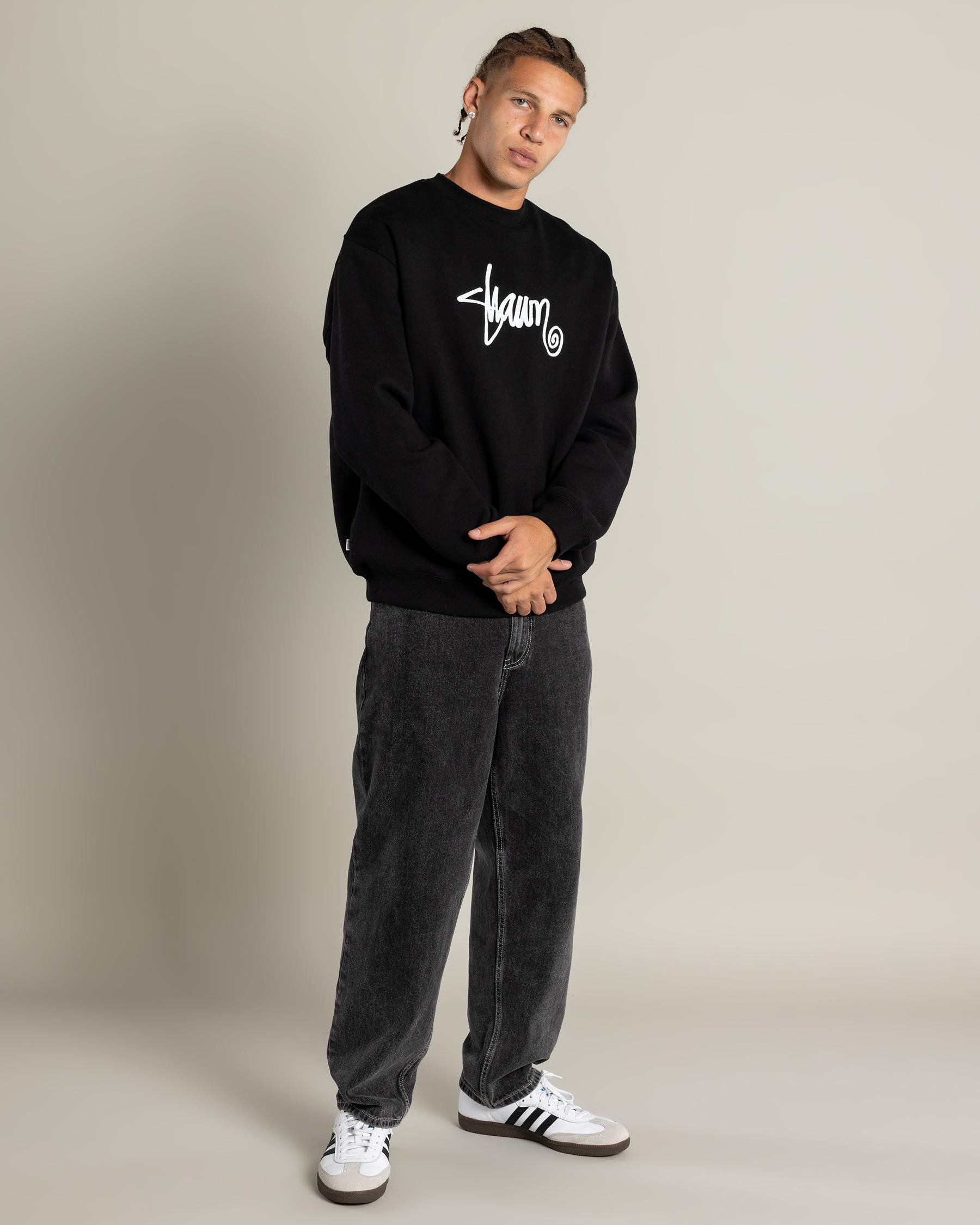 Shawn Script Crew Sweatshirt