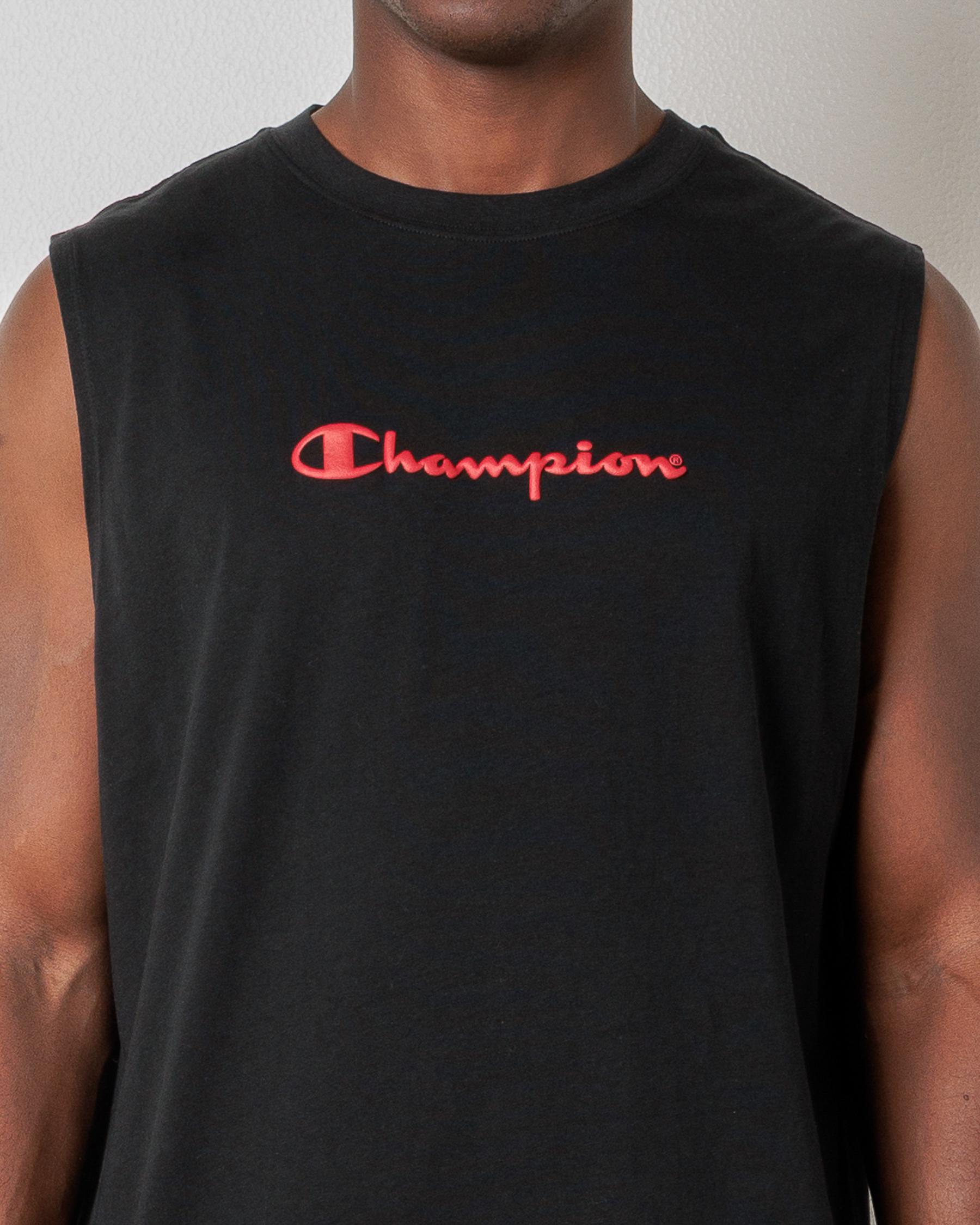 Puff Script Muscle Tank