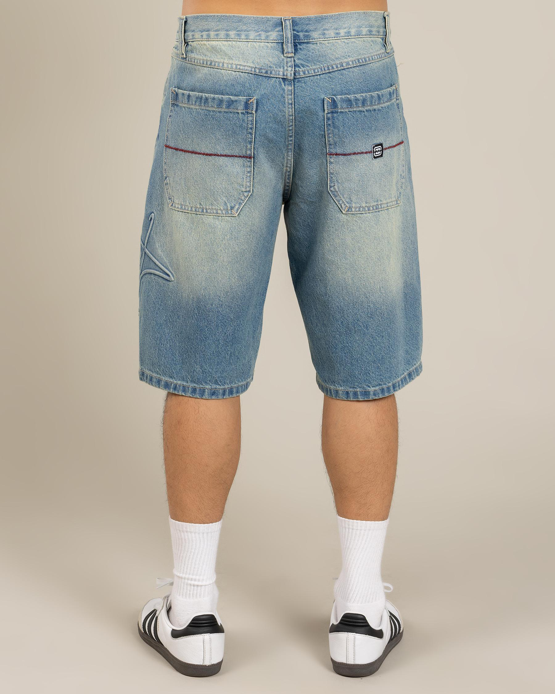 Script Smoko Denim Shorts