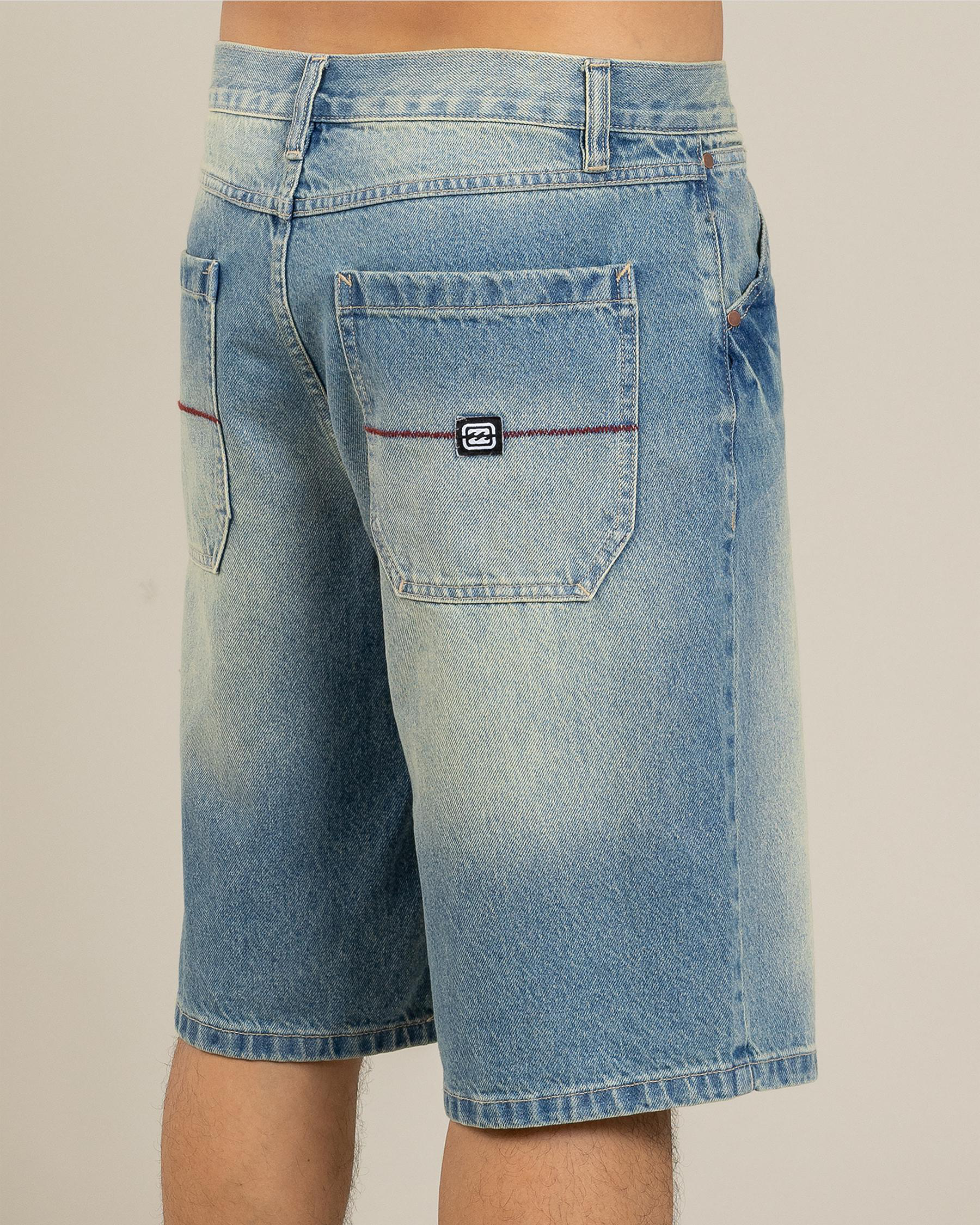 Script Smoko Denim Shorts