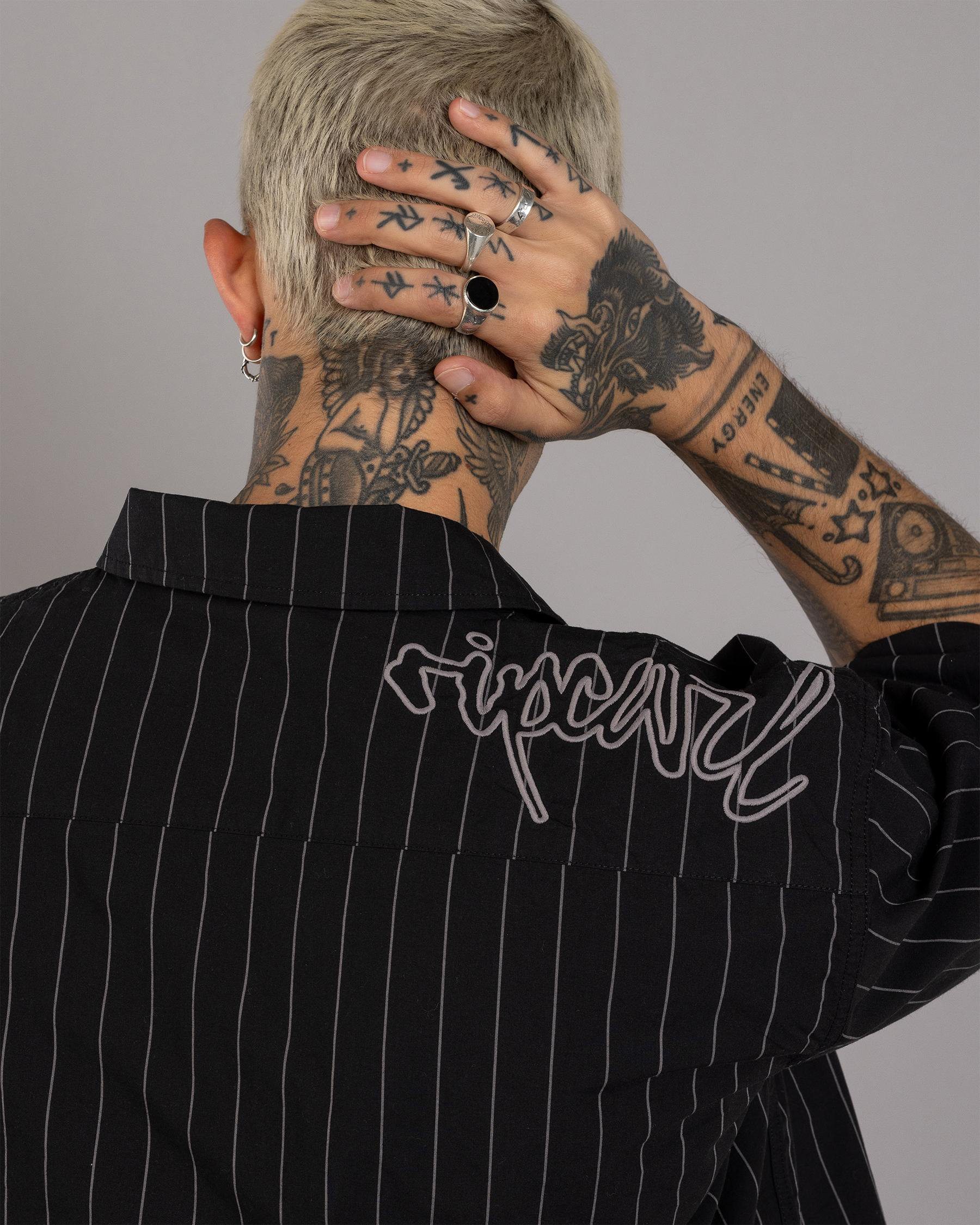 Medina Rip Script Short Sleeve Shirt