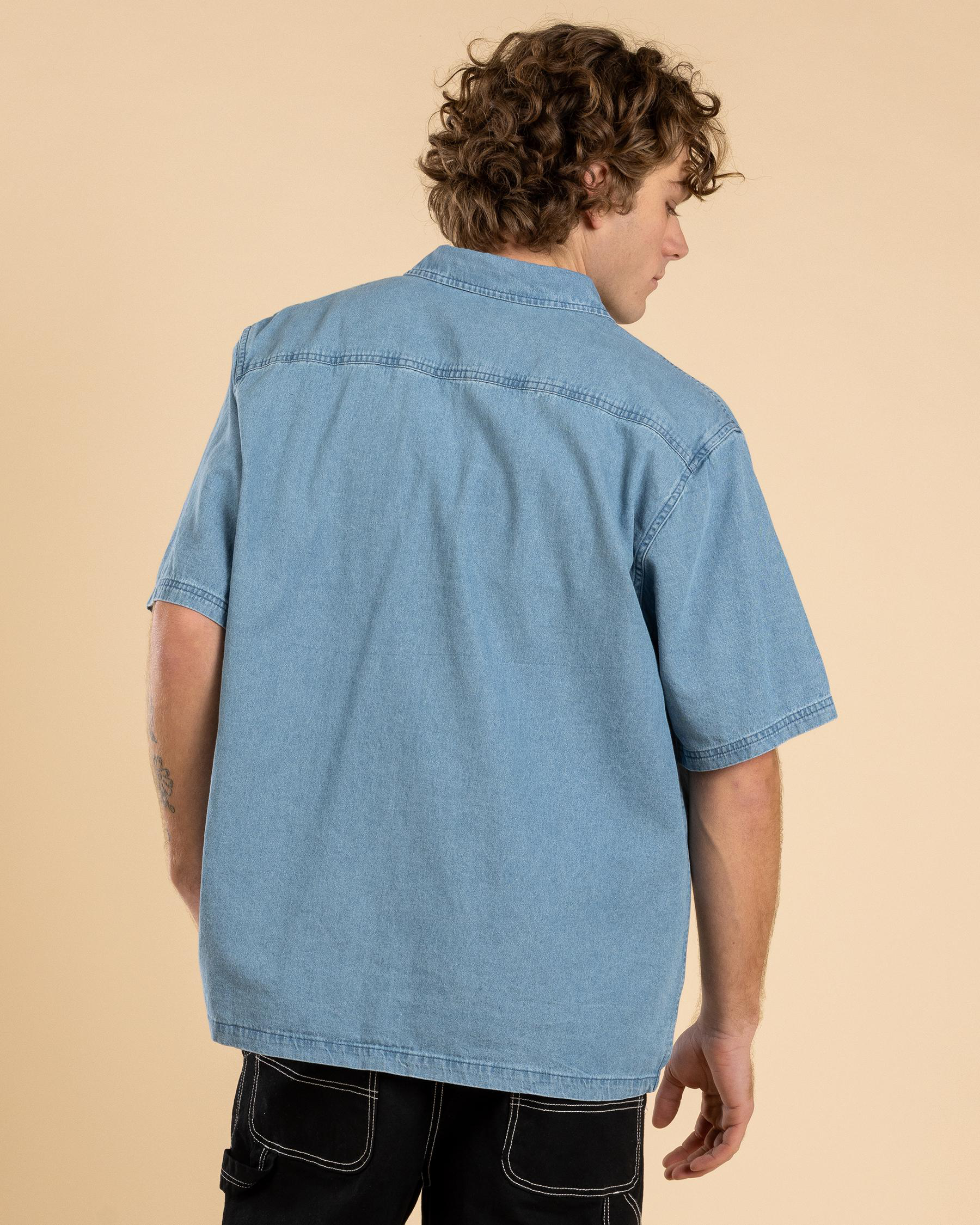 Raw Energy Denim Short Sleeve Shirt