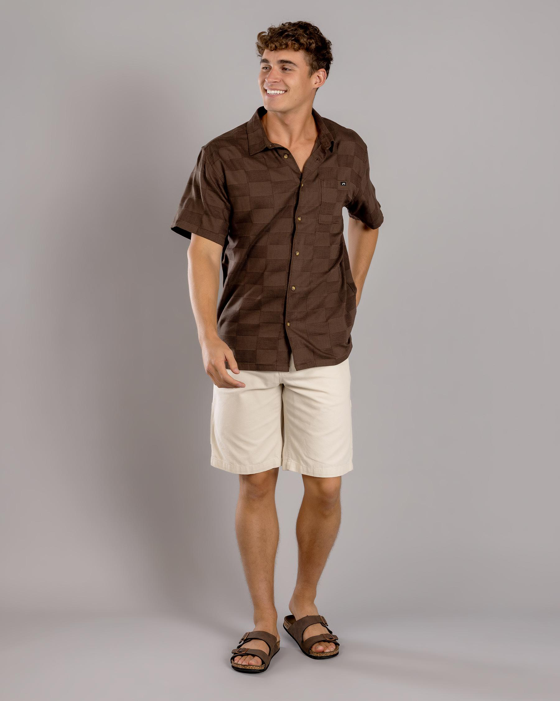 Sundays Jacquard Short Sleeve Shirt