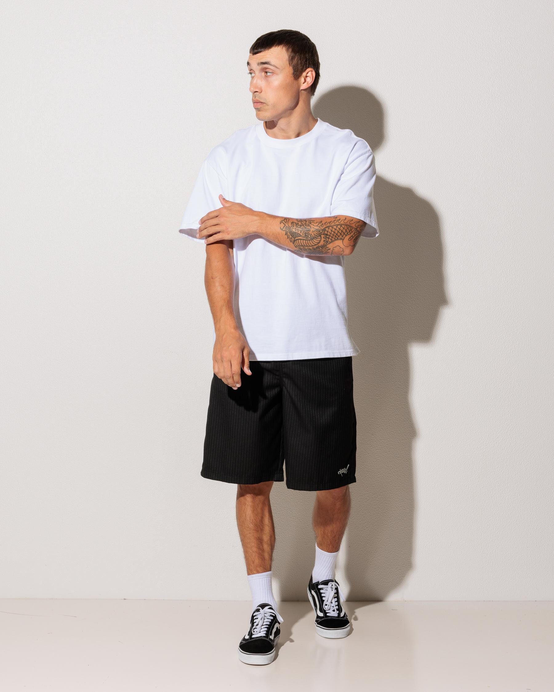 Archive Pinstripe Walk Shorts