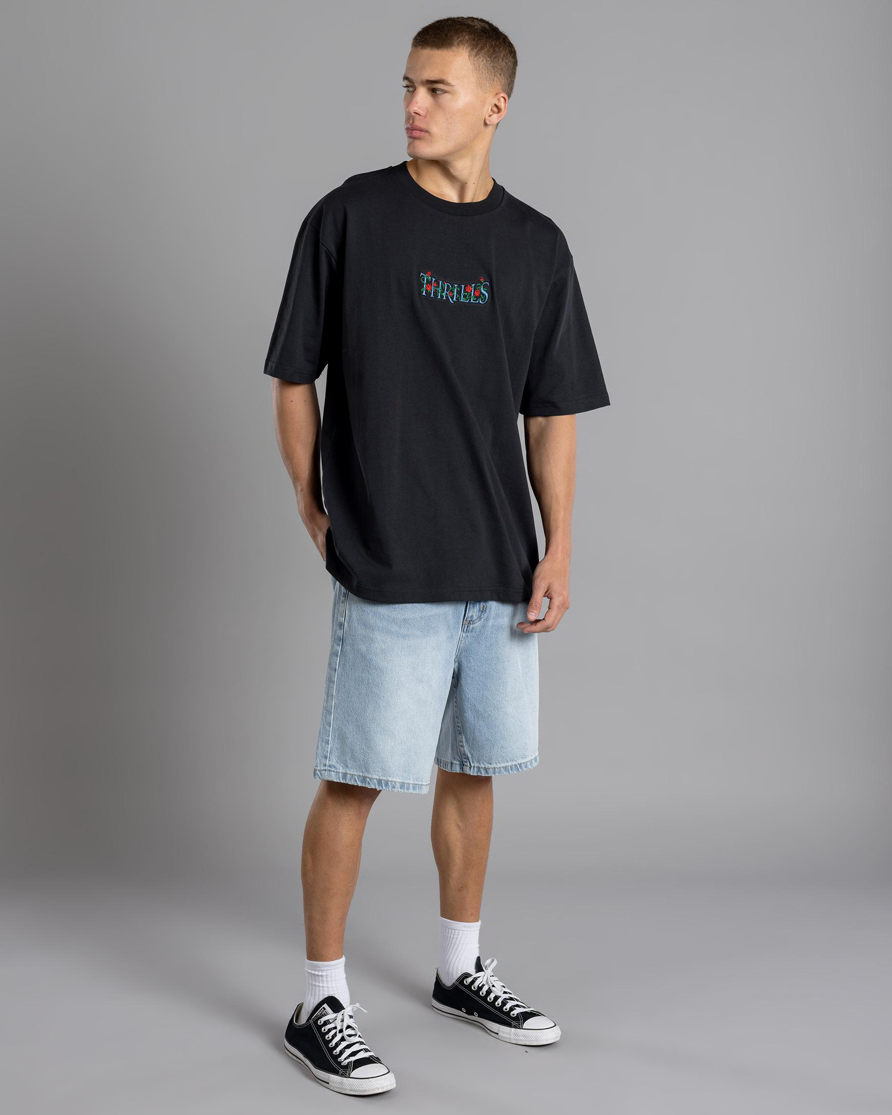 Thorned Oversize Fit T-Shirt