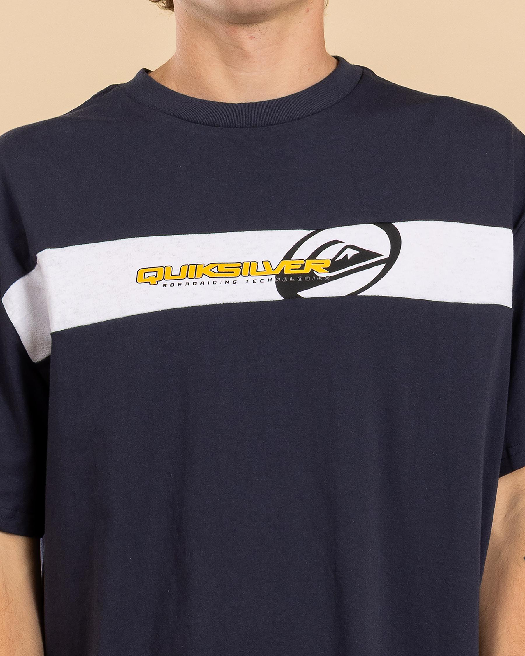 Tilt Panel Knit T-Shirt