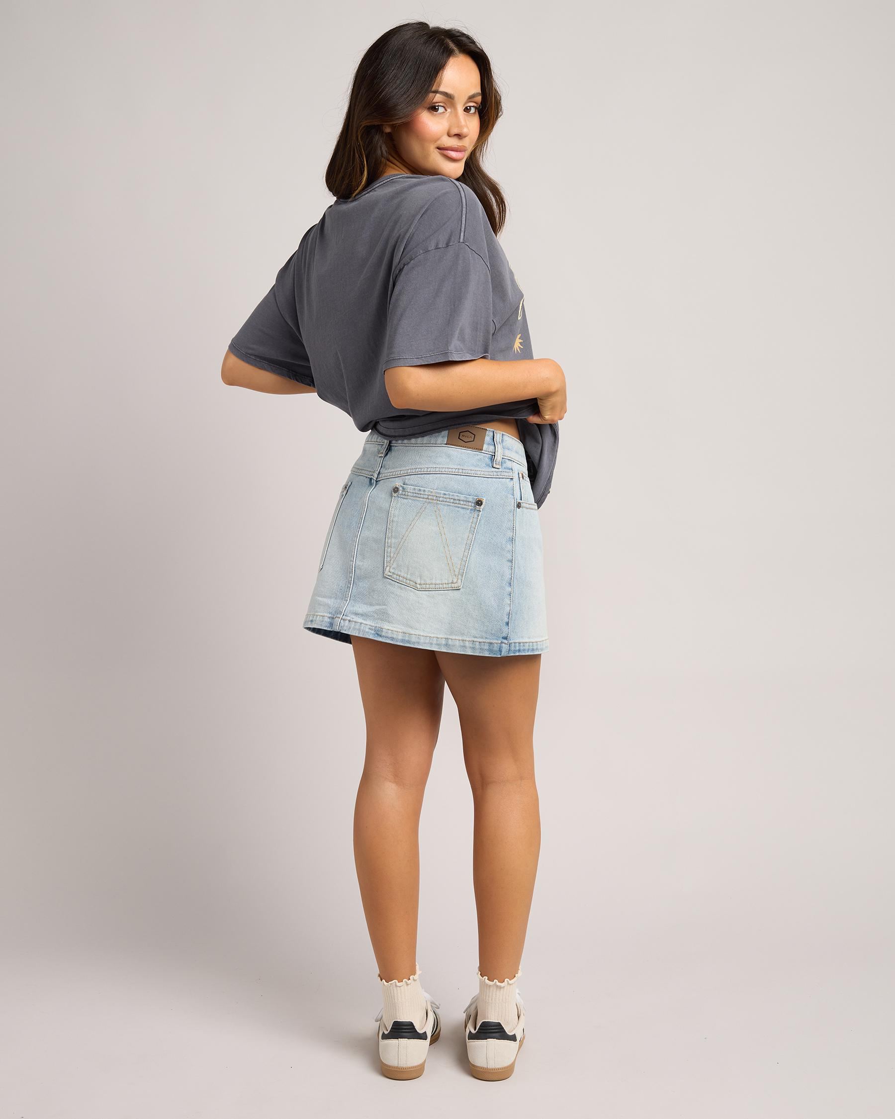 Mini Denim Skirt