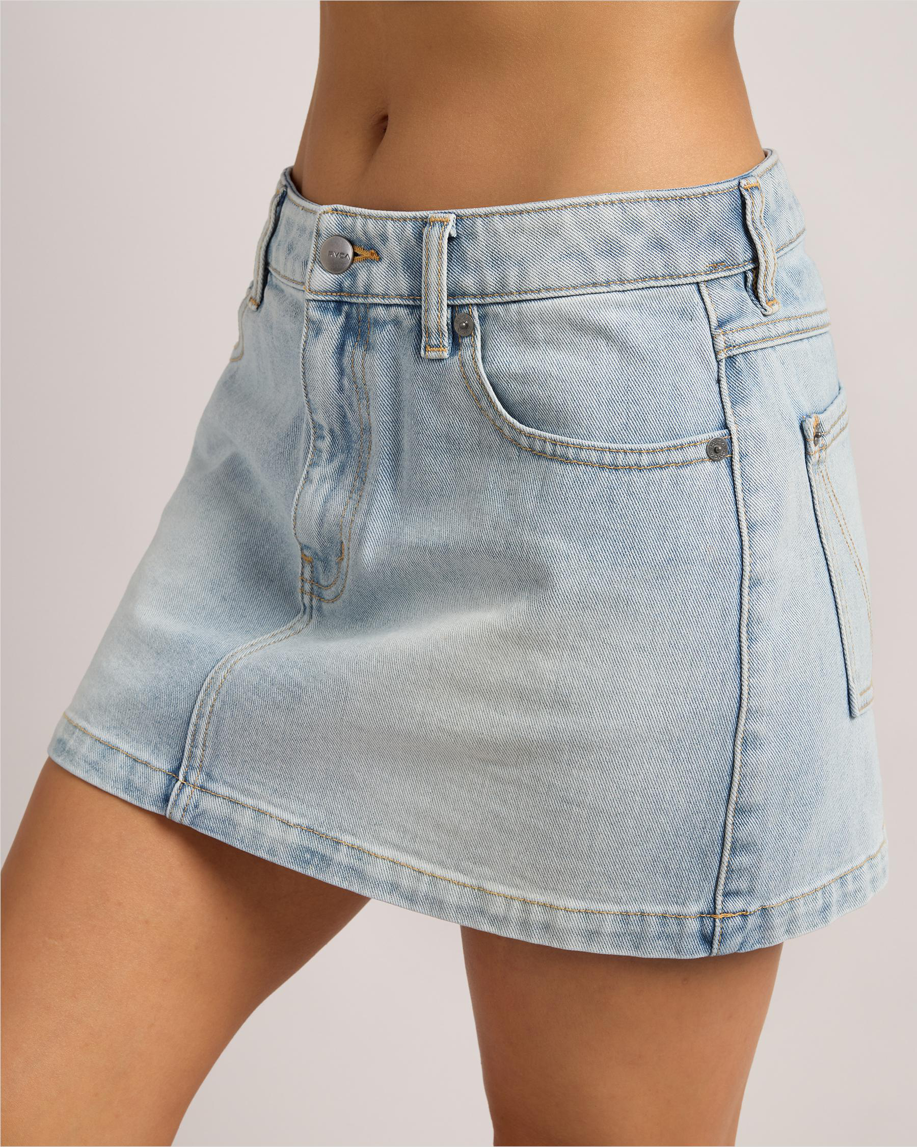 Mini Denim Skirt