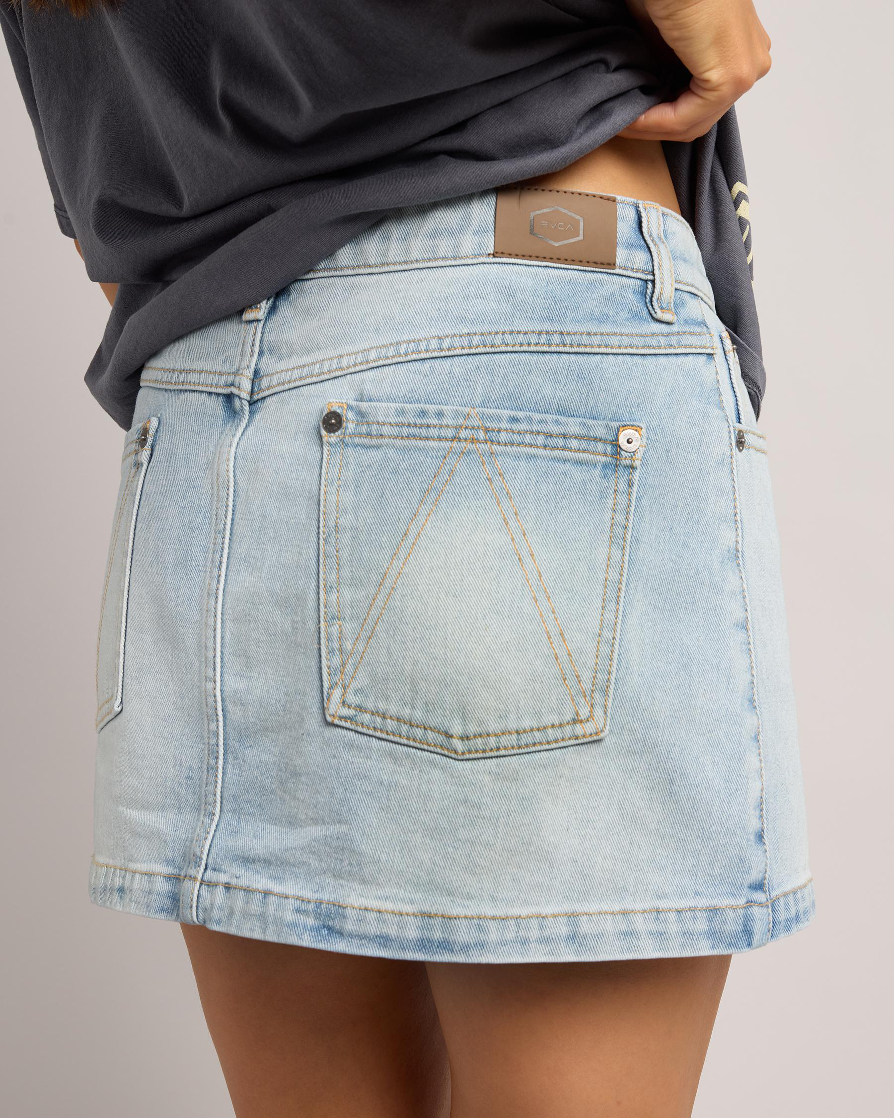 Mini Denim Skirt