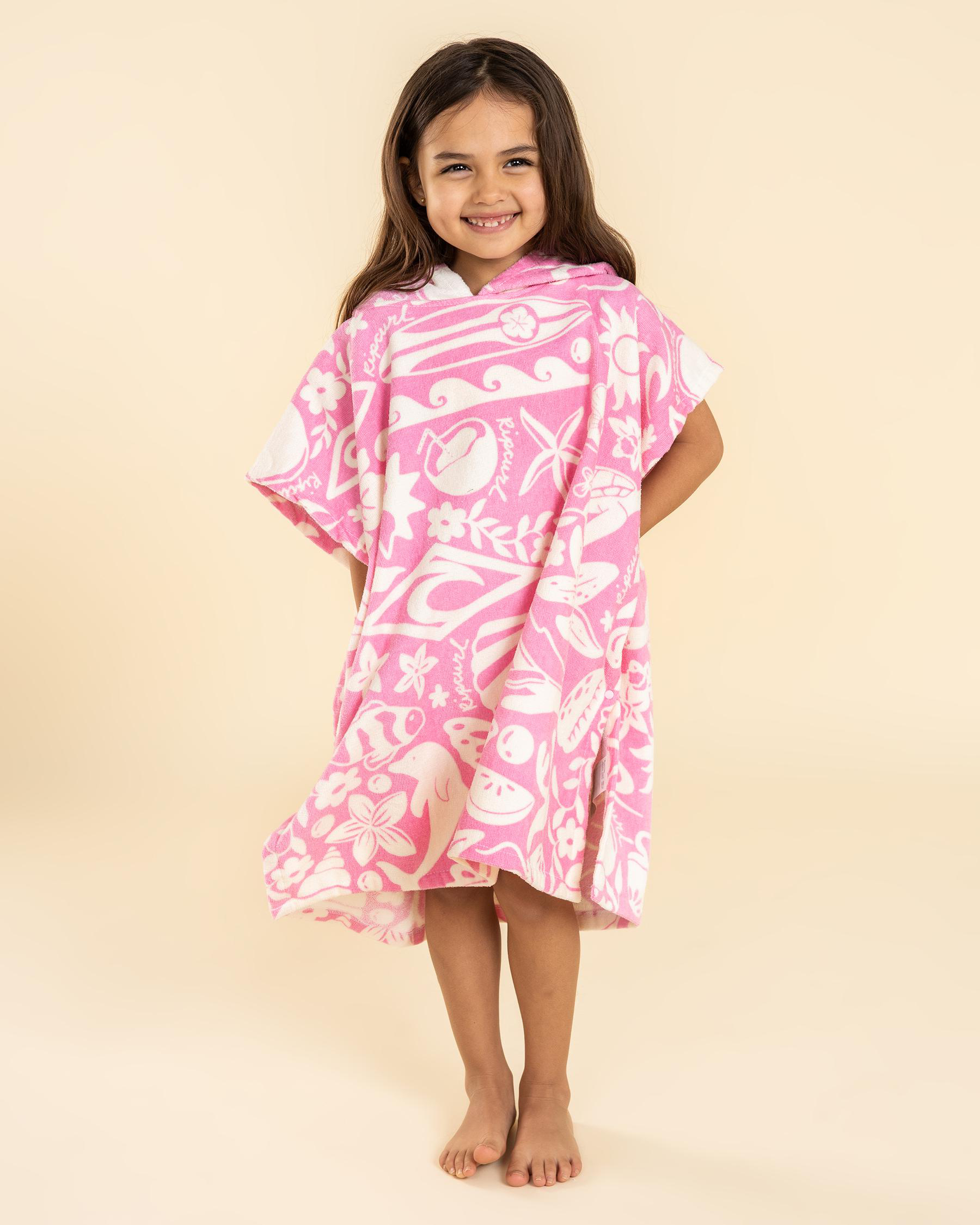 Toddlers' Mixed Snap Hooded Towel