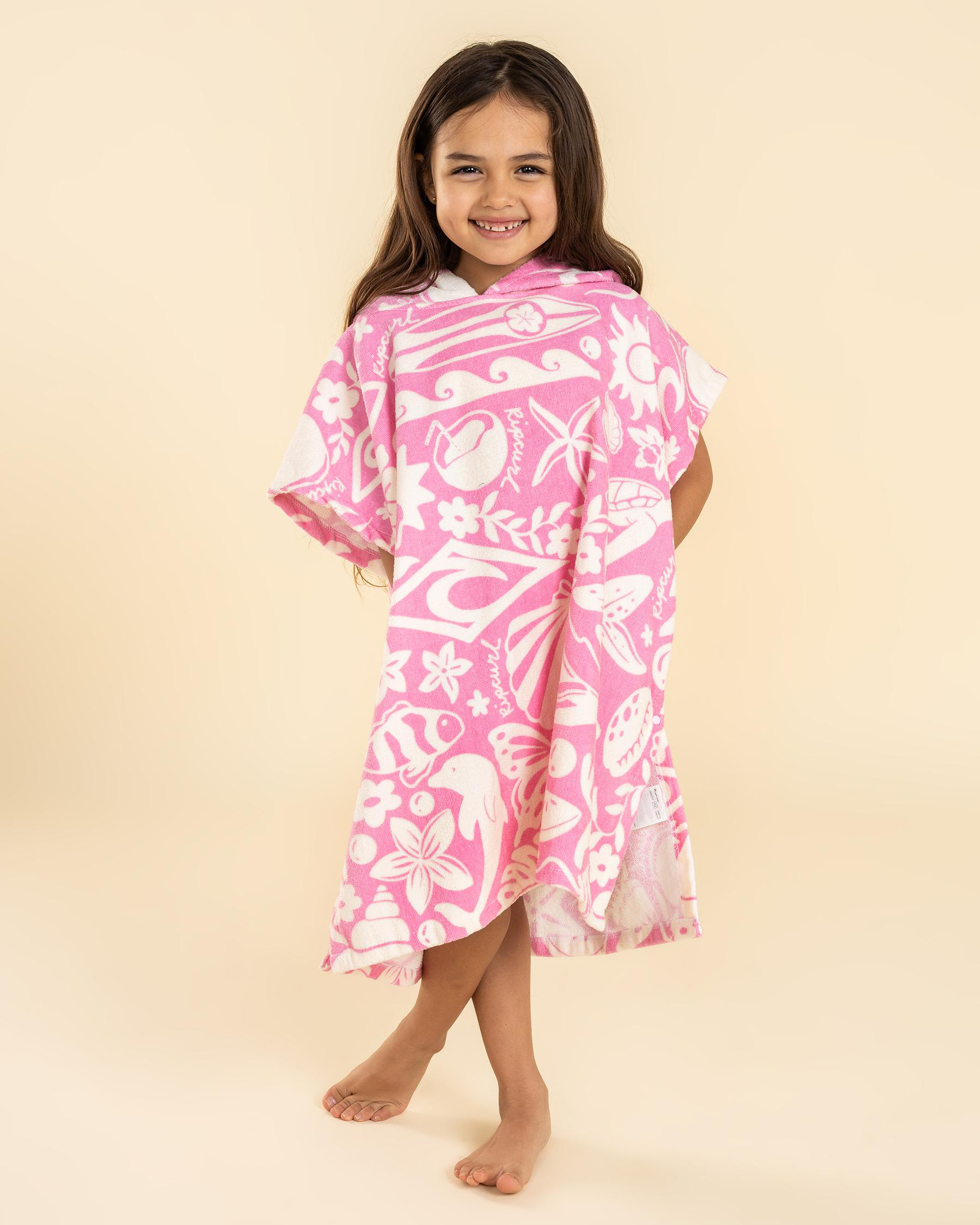 Toddlers' Mixed Snap Hooded Towel