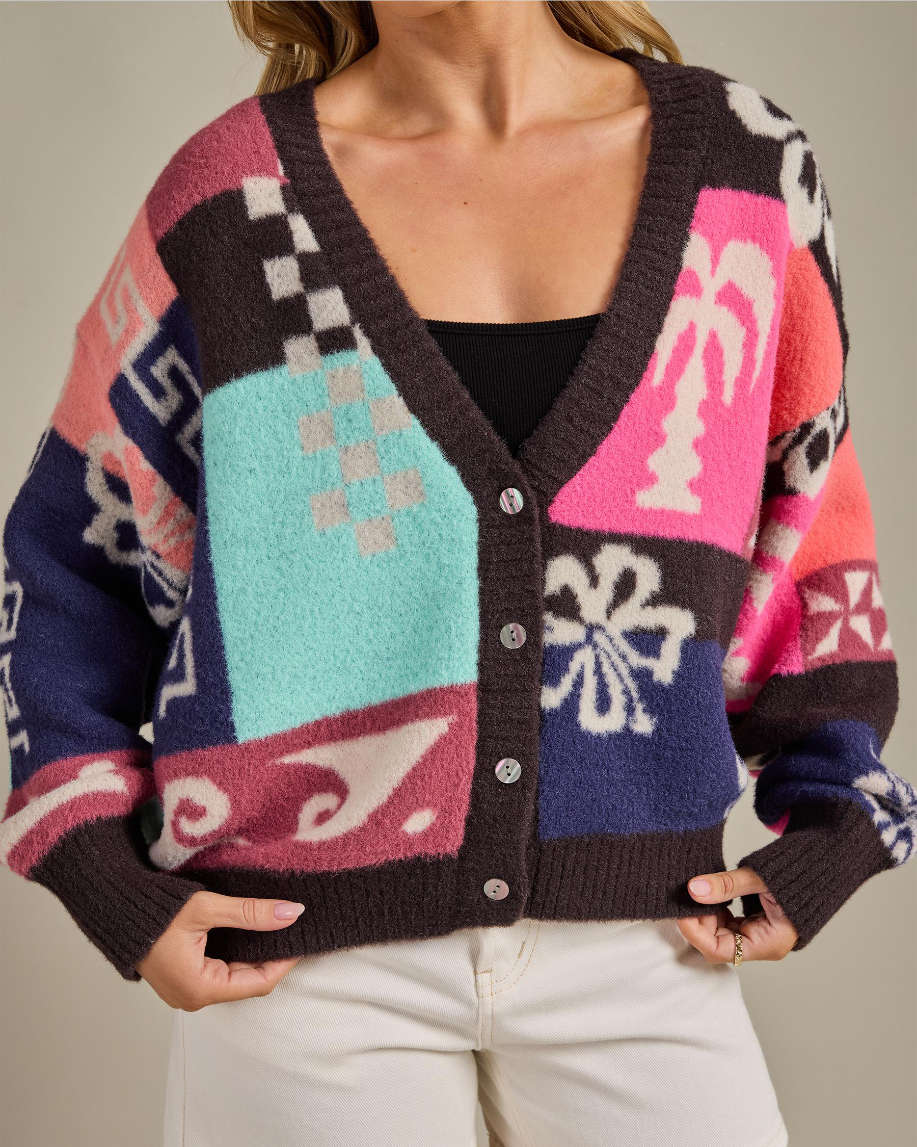 Keepsakes Jacquard Cardigan
