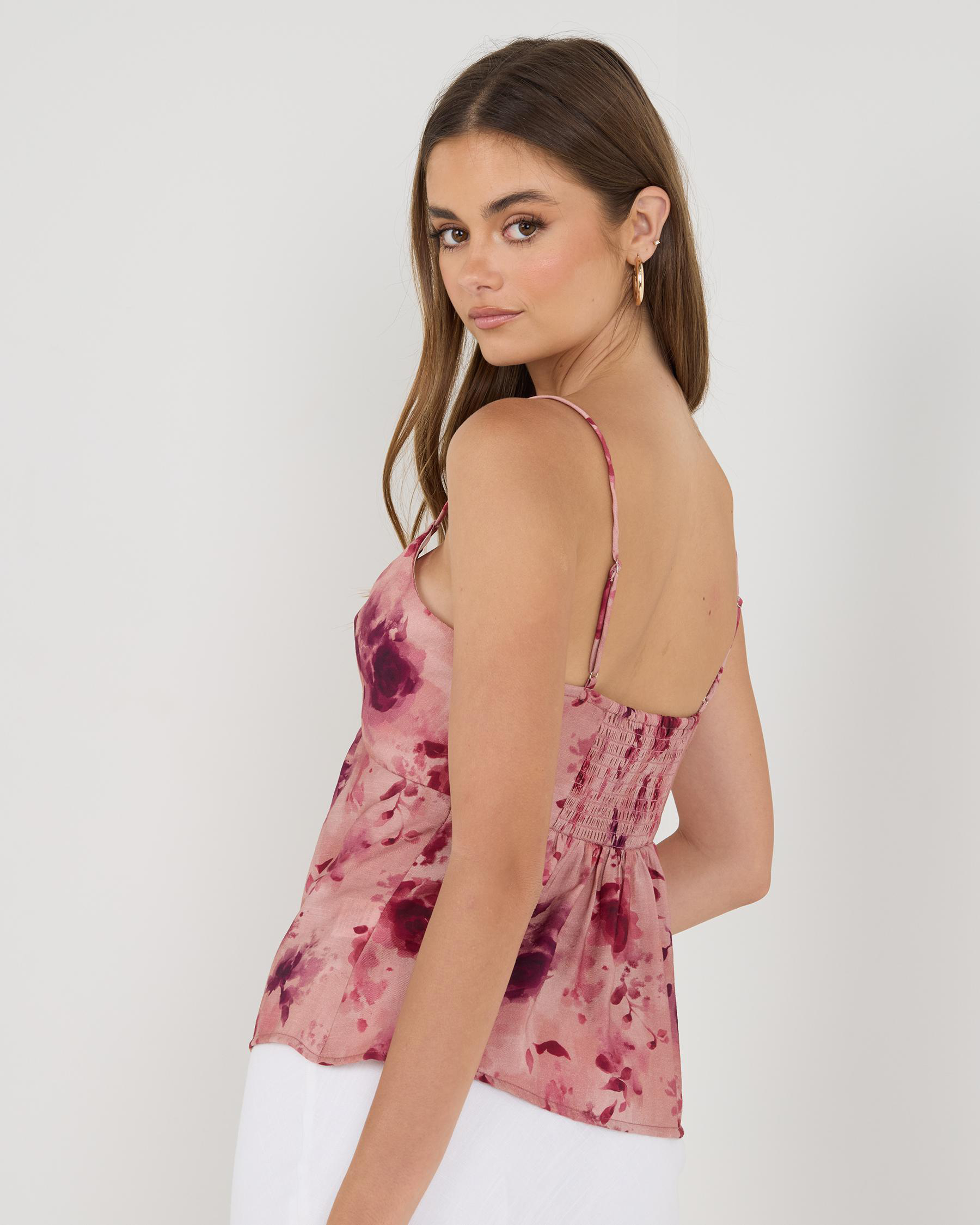 Aster Split Front Top