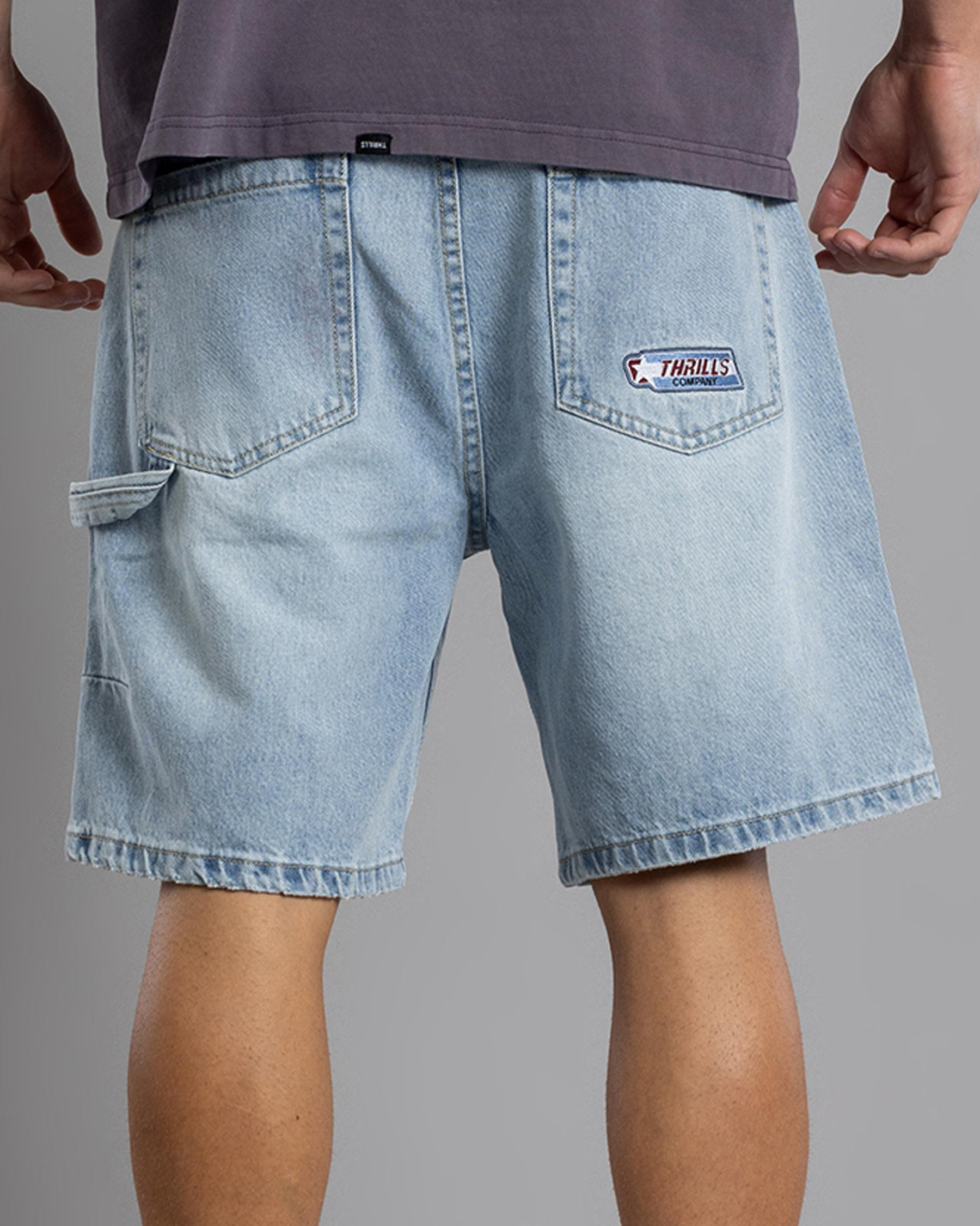 Starpower Slacker Denim Shorts
