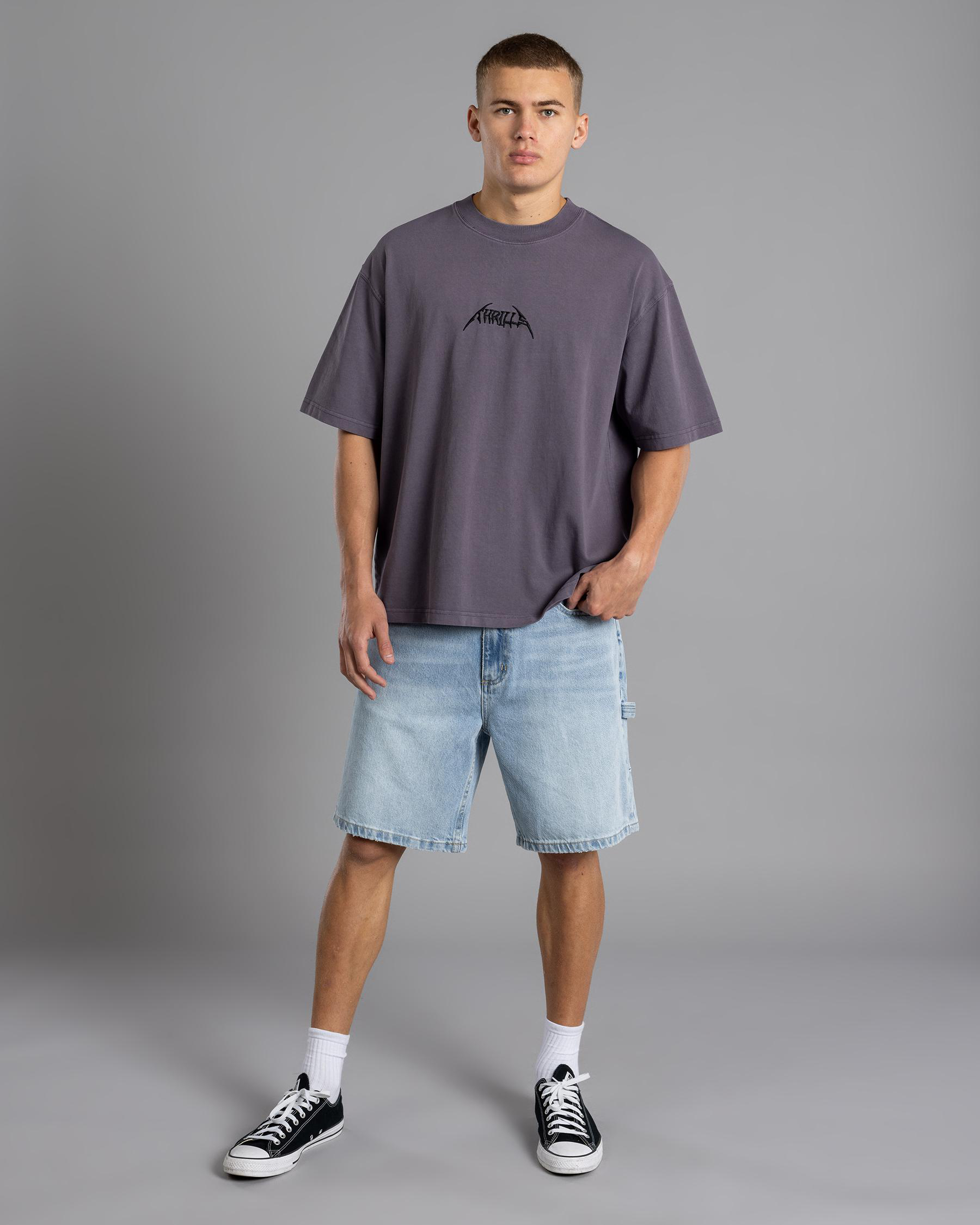 Starpower Slacker Denim Shorts