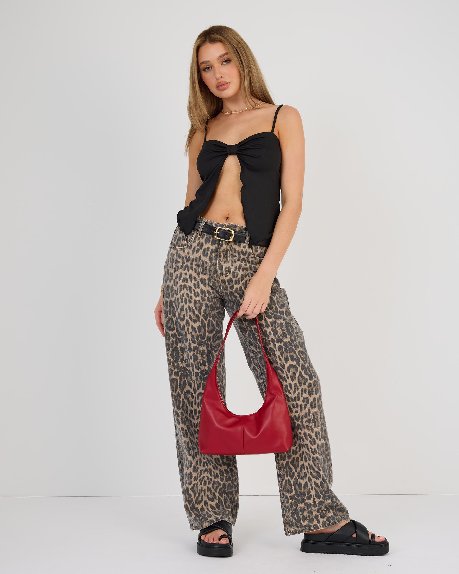 Hannah Split Front Top