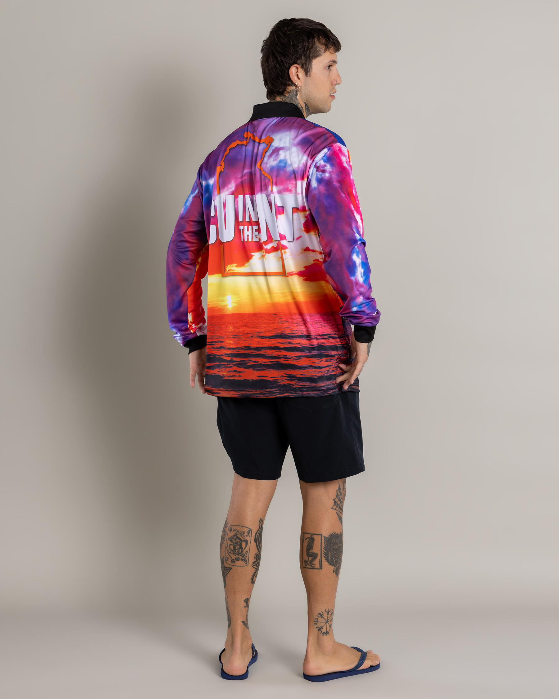 The Sunset Fishing Shirt