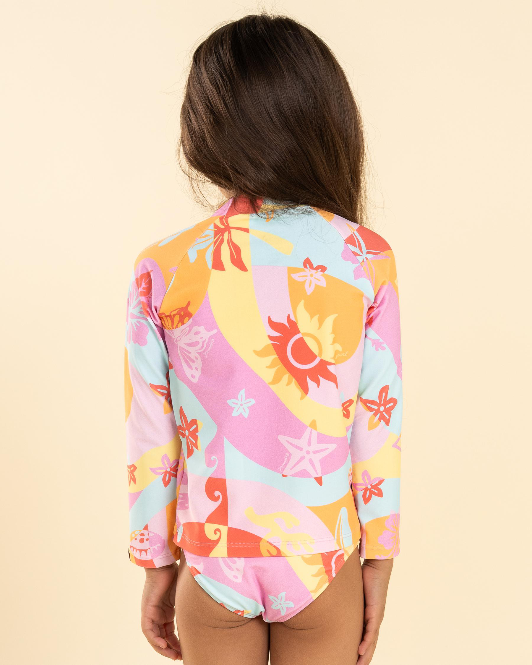 Toddlers' Island Days Long Sleeve Rash Vest Set