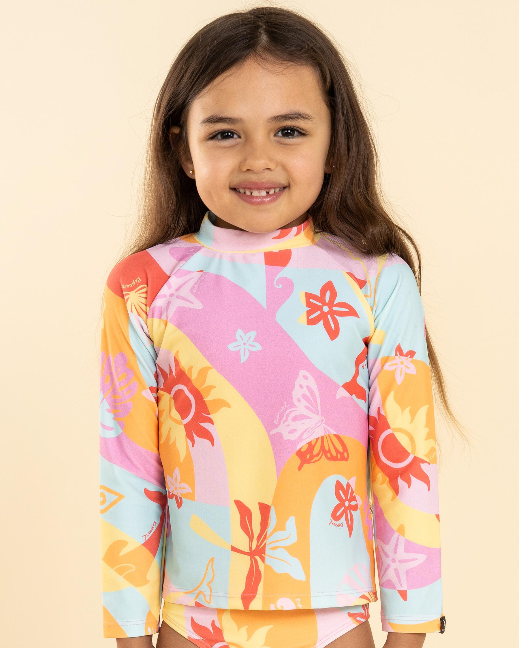 Toddlers' Island Days Long Sleeve Rash Vest Set