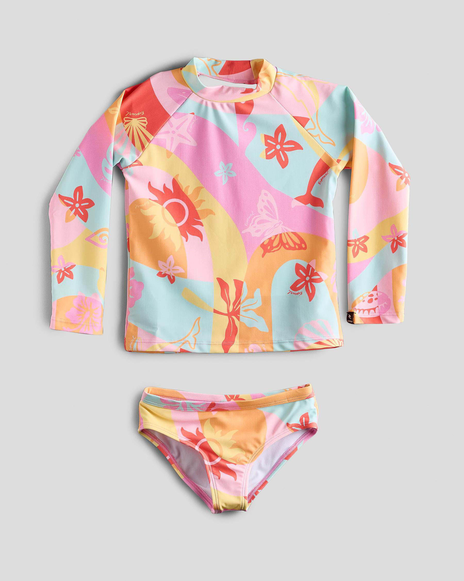 Toddlers' Island Days Long Sleeve Rash Vest Set