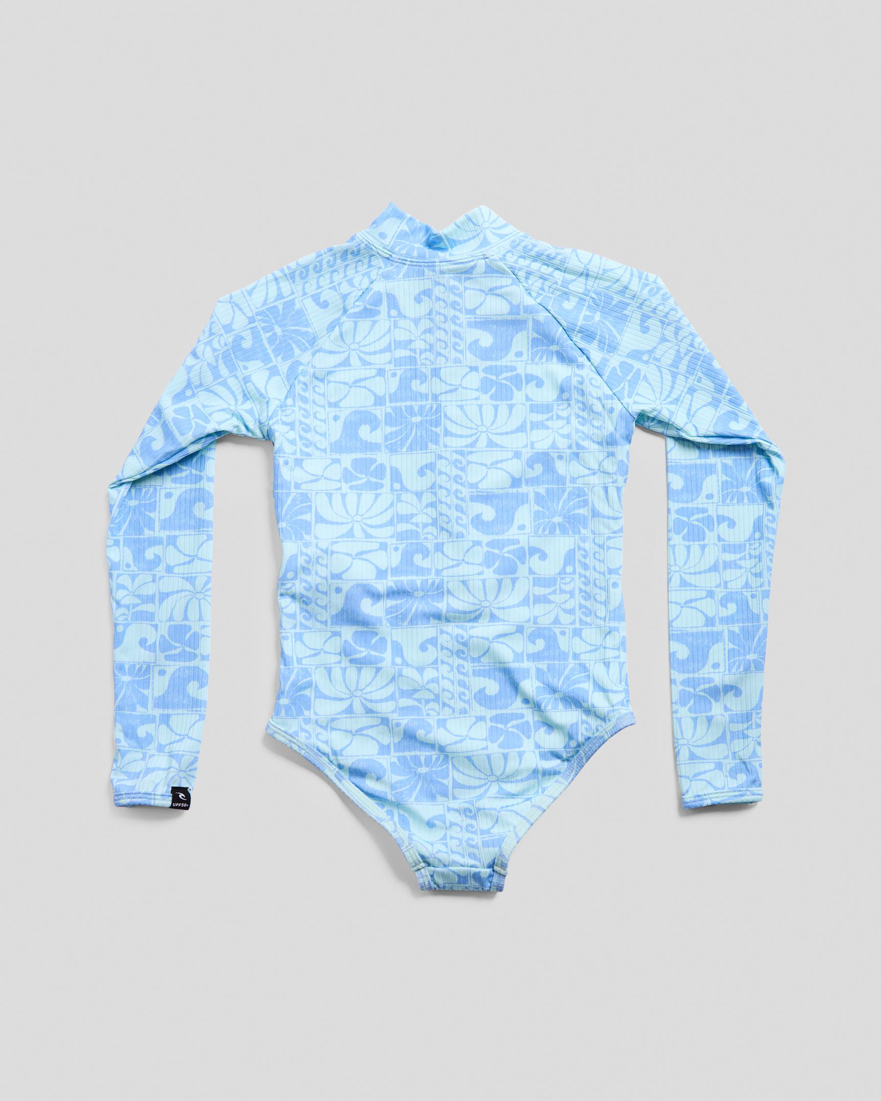 Toddlers' Oceanic Rib Long Sleeve Surfsuit