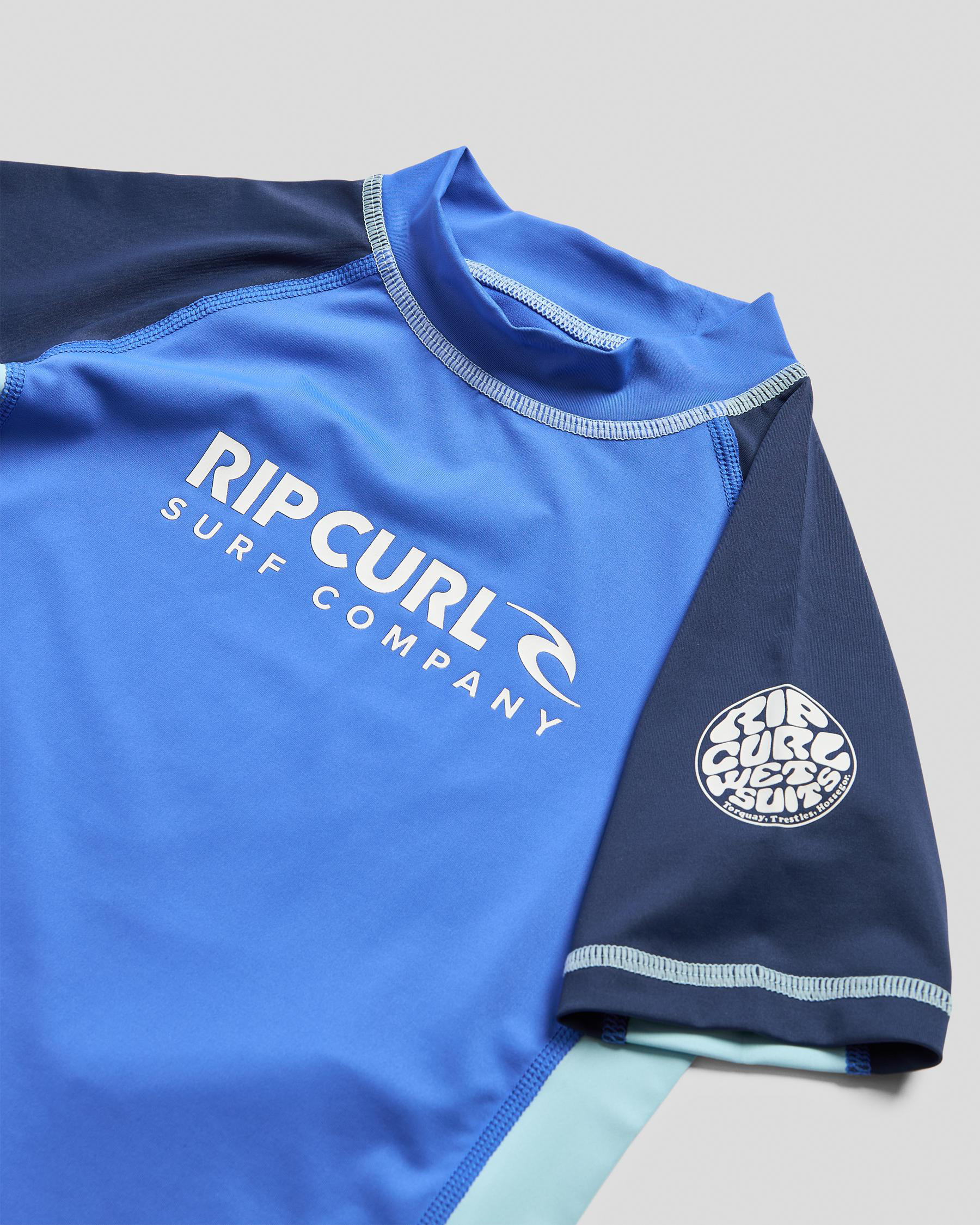 Shock Short Sleeve Rash Vest