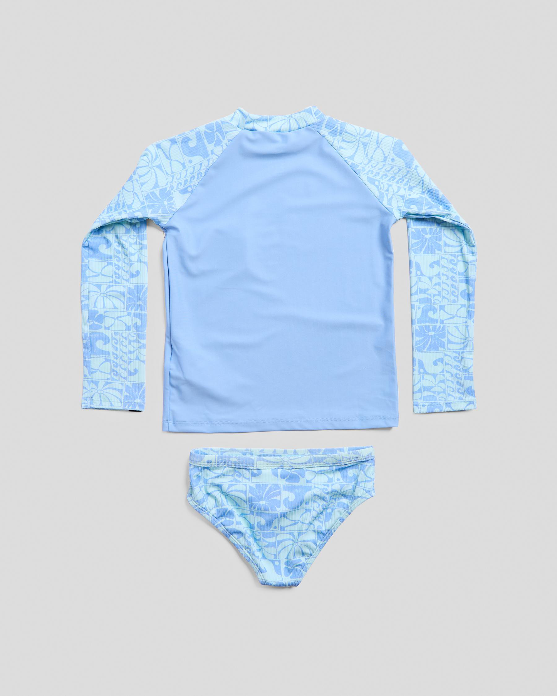 Toddlers' Oceanic Long Sleeve Rash Vest Set