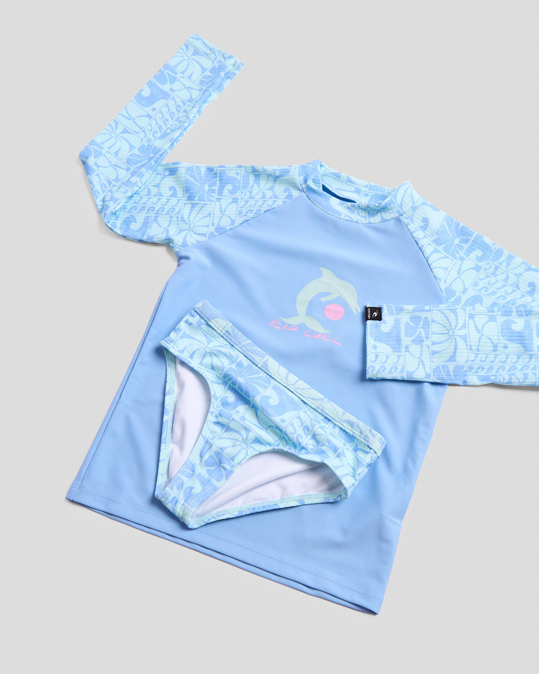 Toddlers' Oceanic Long Sleeve Rash Vest Set