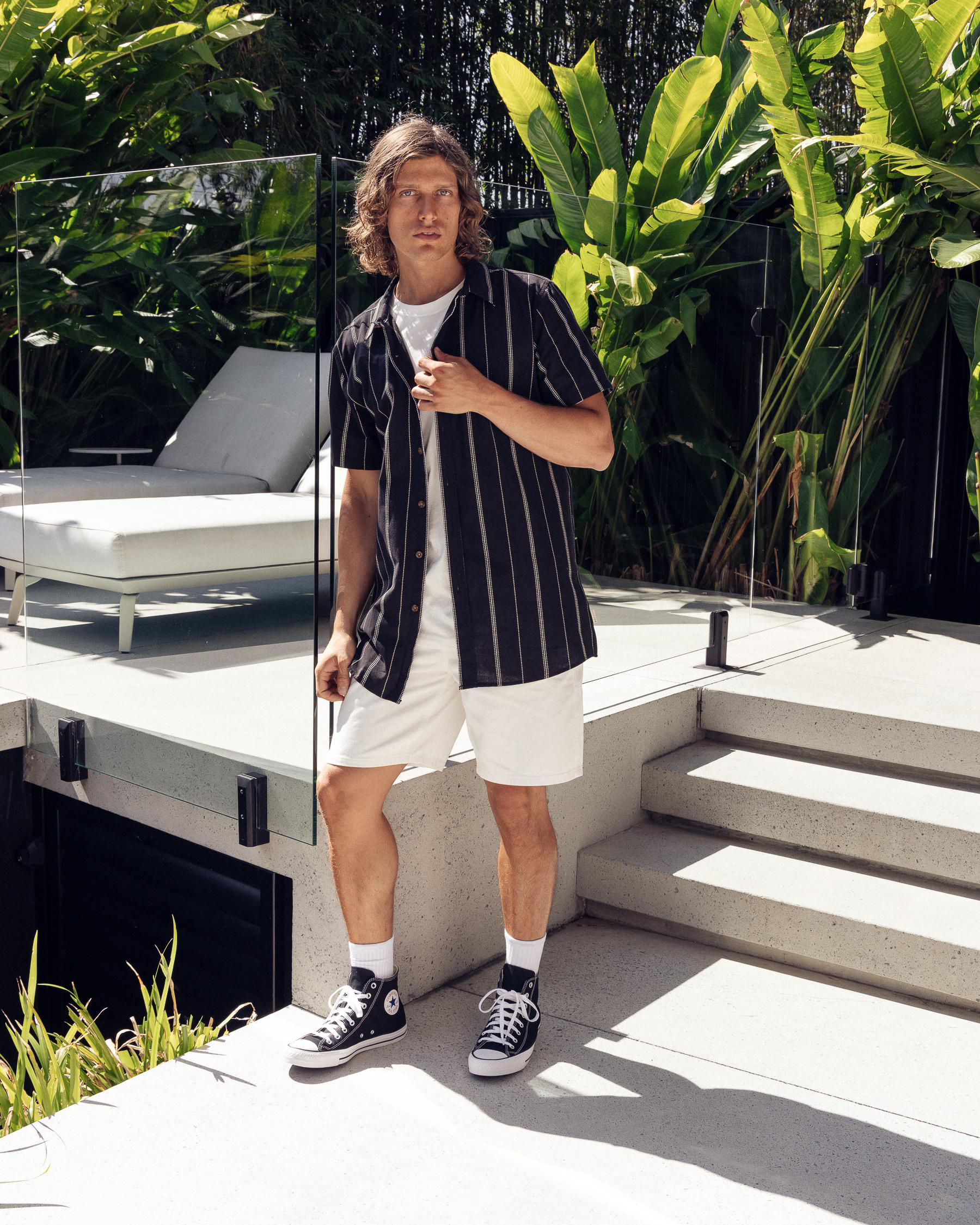 Inhabit Denim Walk Shorts