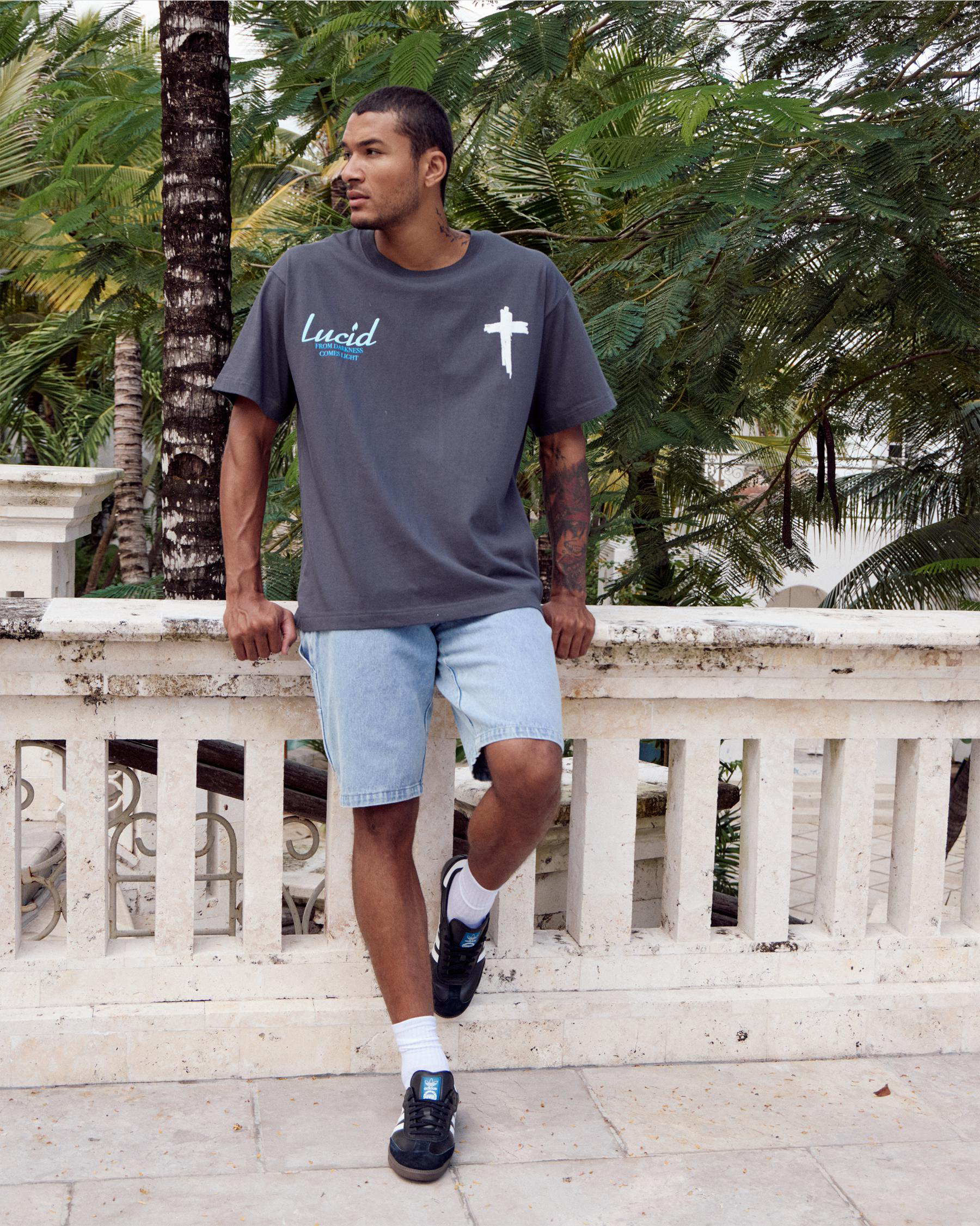 Institute Denim Walk Shorts