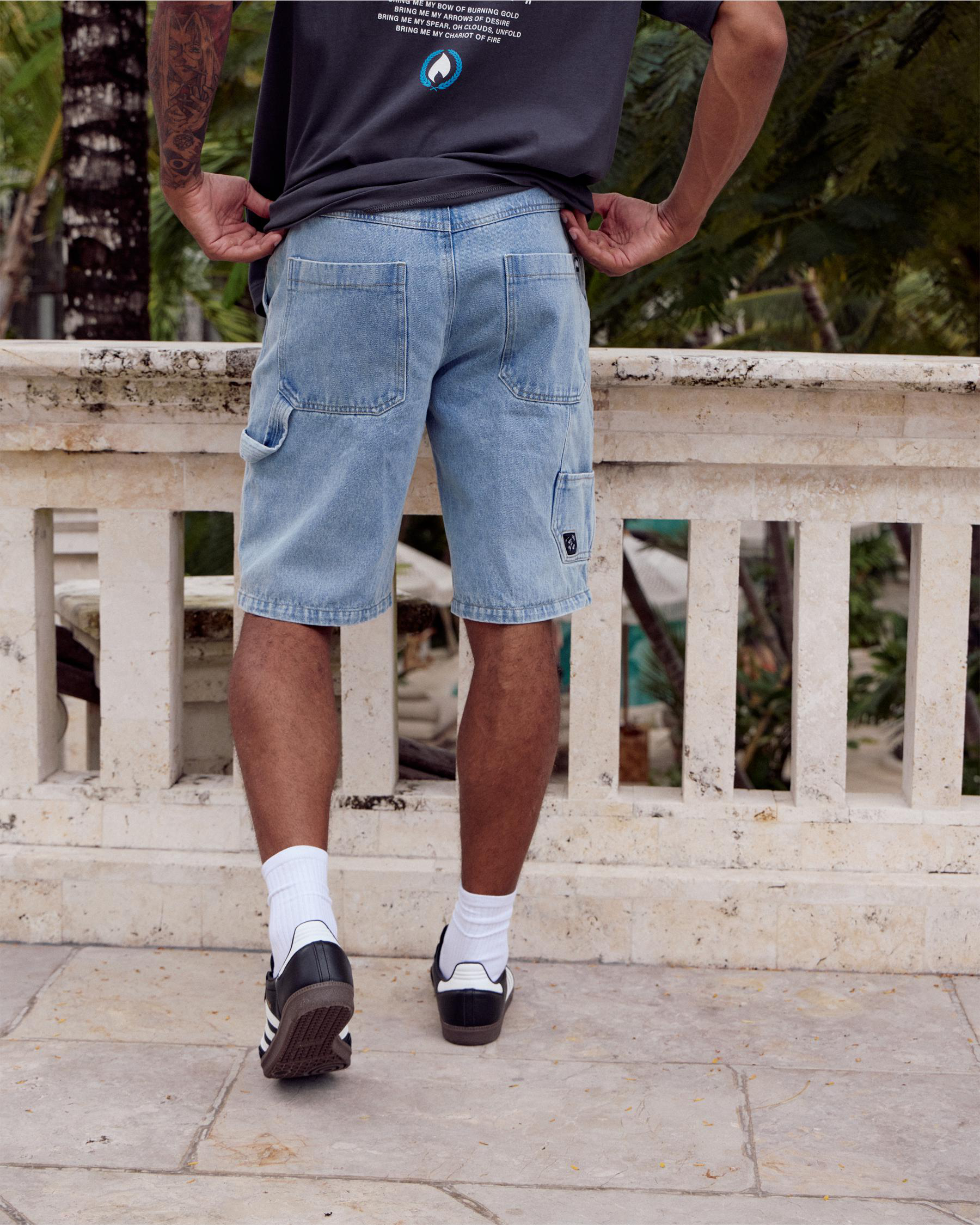 Institute Denim Walk Shorts