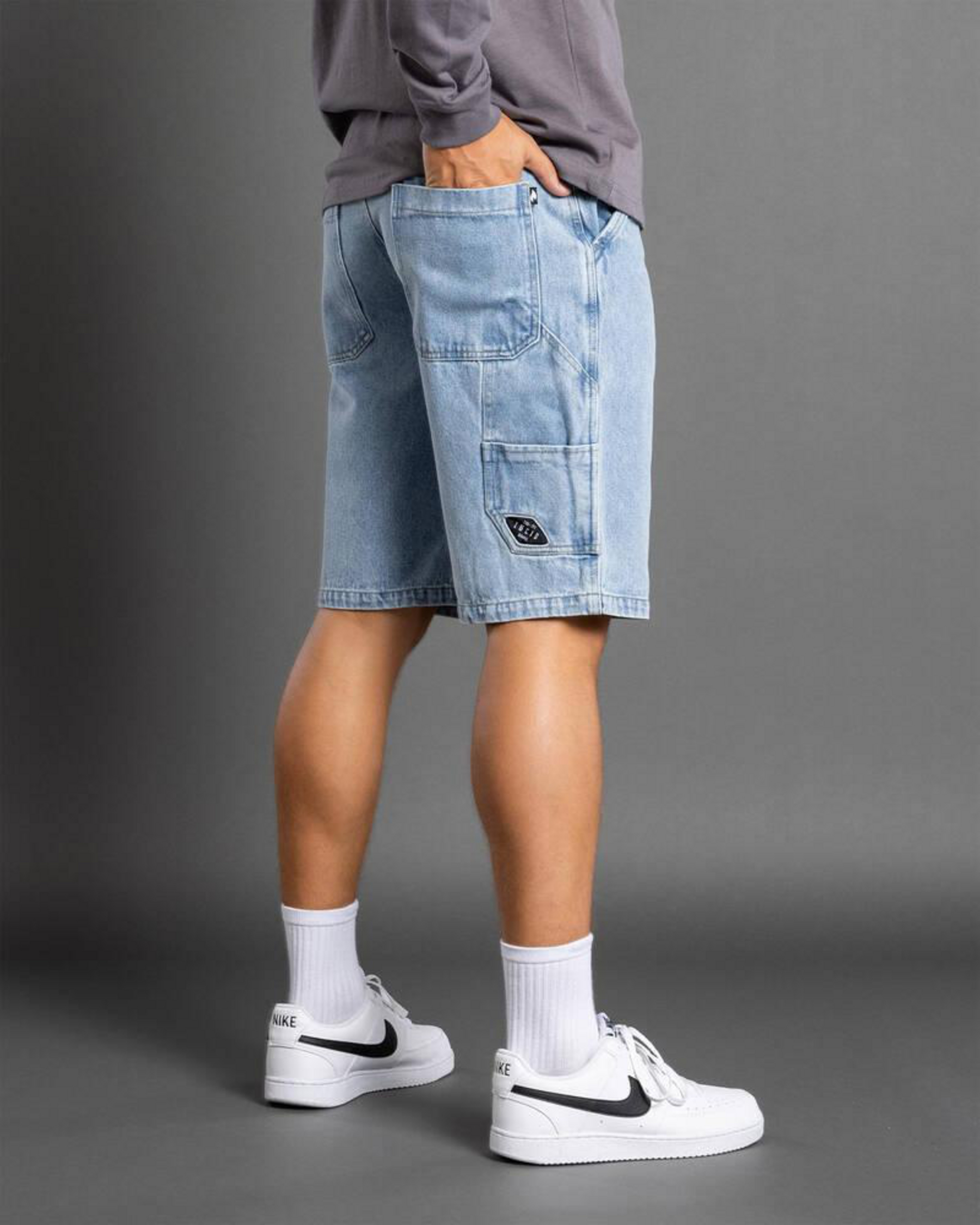 Institute Denim Walk Shorts